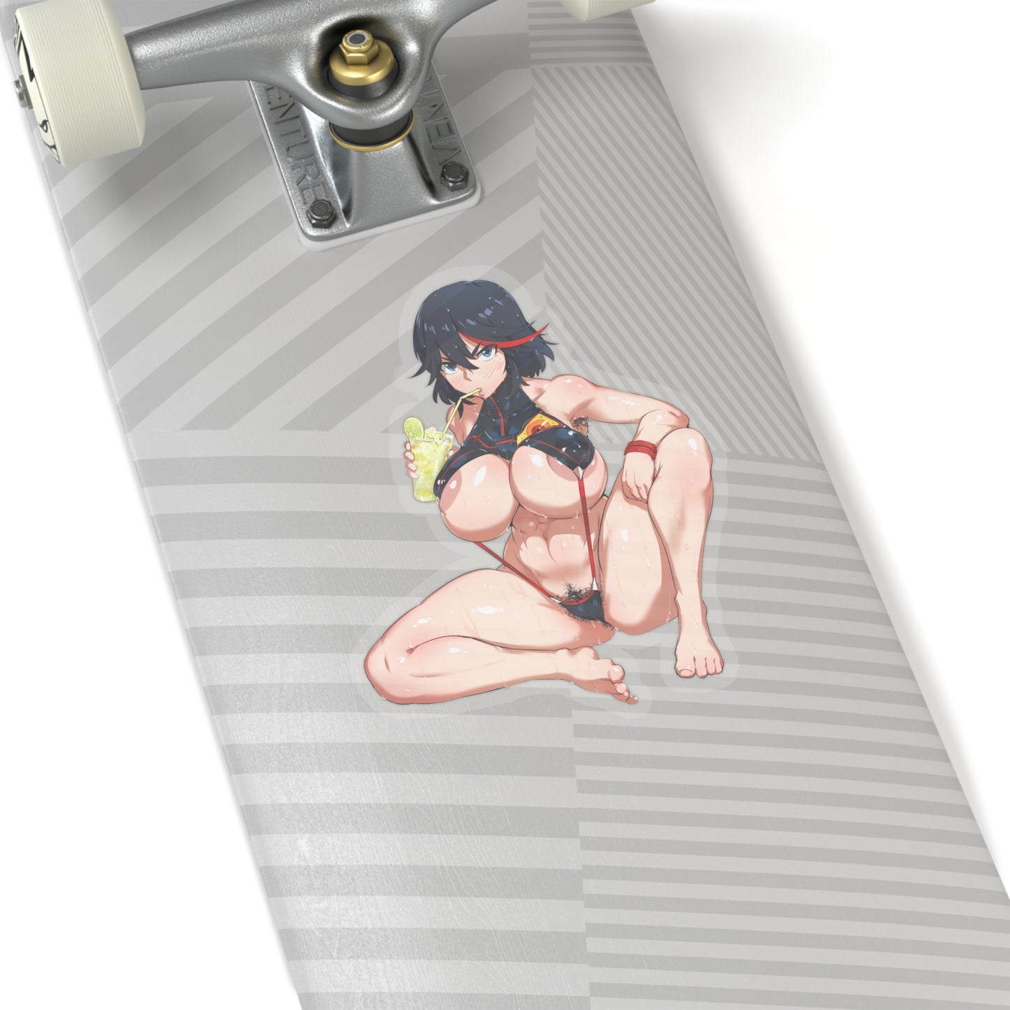 Lewd Ryuko Matoi Sticker | Kiss-Cut Sticker | Kill La Kill Sticker | Uncensored Anime | Sexy Anime Sticker | Lewd Anime Sticker | Otaku | Waifu