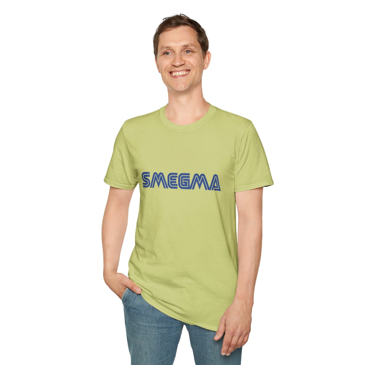 SMEGMA T-Shirt | Funny | Minimalism | Logo | Retro Gamer