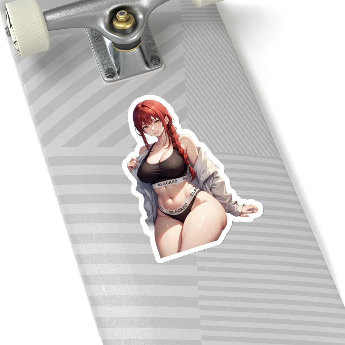 Sexy Anime Sticker | Makima | Lewd Anime Sticker | Lewd Sticker | Sexy Waifu Sticker | Blacked | SAMSARA_AI