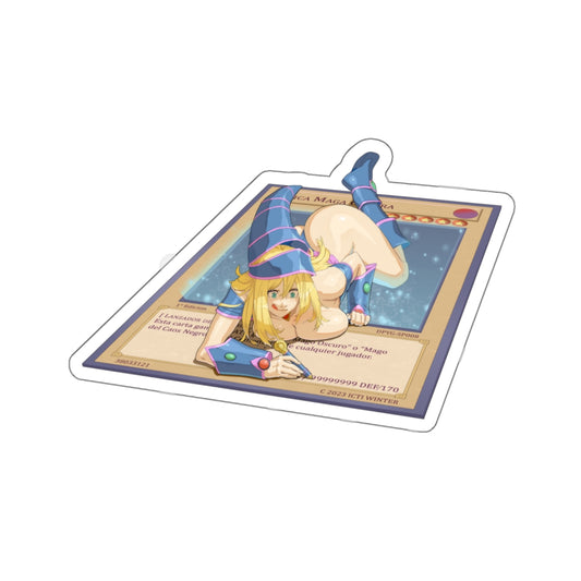 Lewd Anime Girl Sticker | Hentai Sticker | Lewd | Rule 34 | Otaku | Waifu | Magician Girl | YGO | Fantasy | Retro