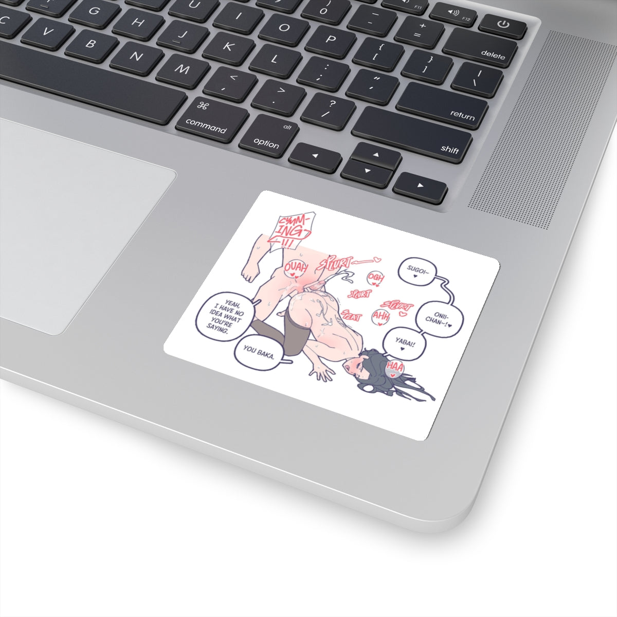 Sexy Anime Sticker | You Baka | Lewd Anime Sticker | Hentai Sticker | Cum