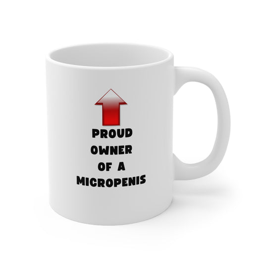Micropenis Mug | Funny Penis Mug | Funny Mug | Gag Gift