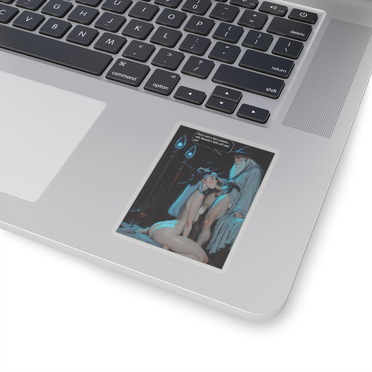 Horny Wizard Sticker | Nude Demon Blowjob | Hentai NSFW Sticker