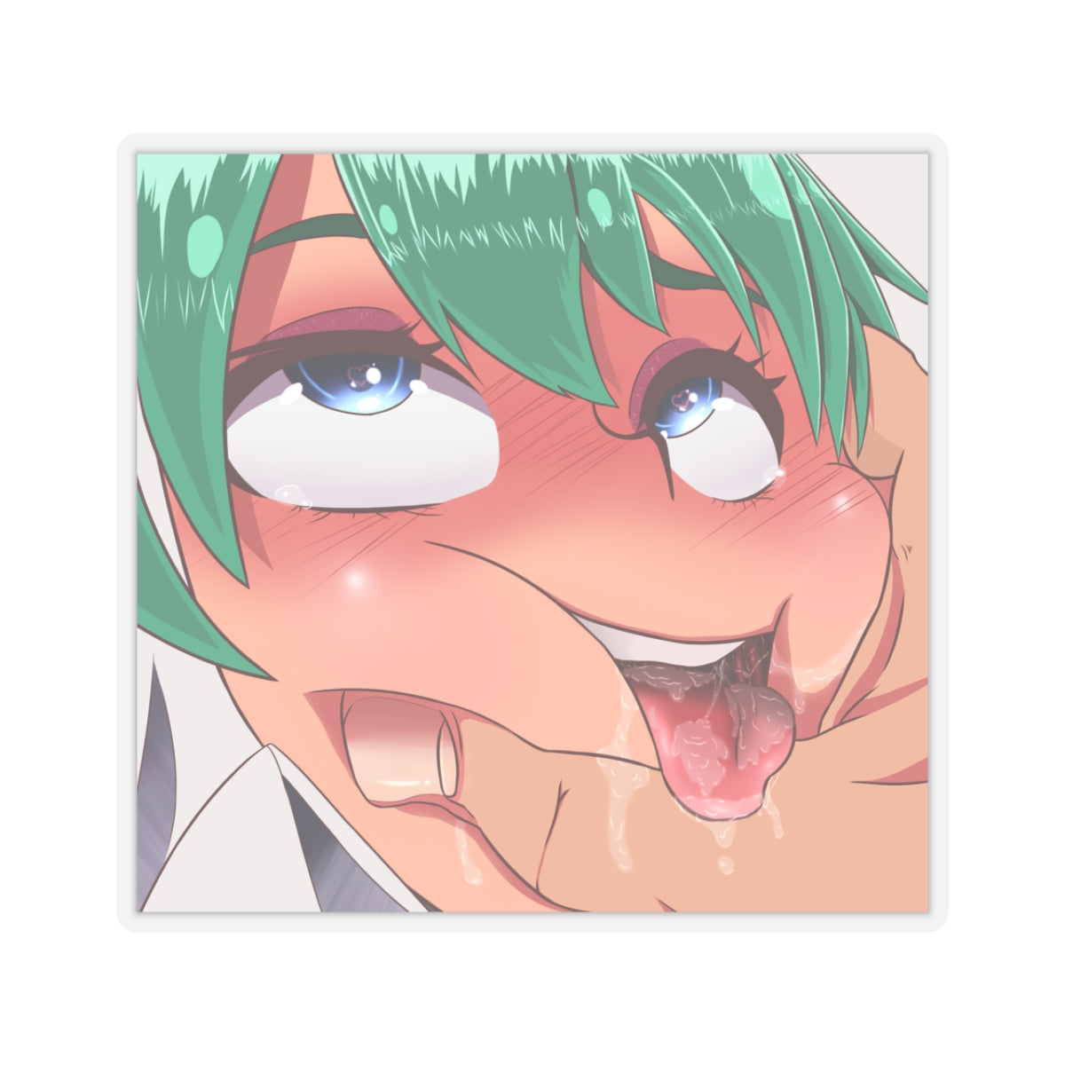 Sexy Anime Sticker | Ahegao | Drool | Lewd Anime Sticker | Hentai Sticker