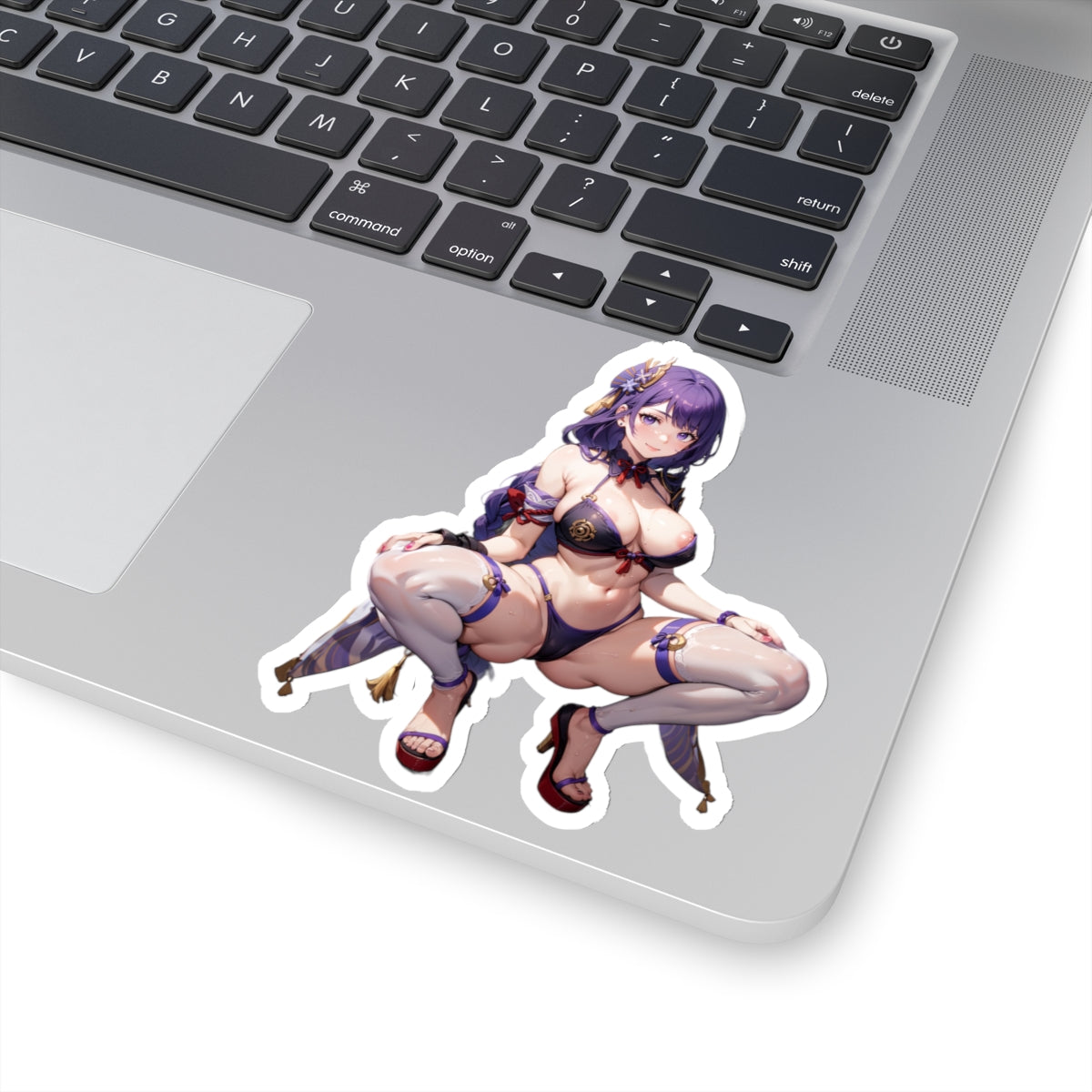 Sexy Anime Sticker | Raiden Shogun | Lewd Anime Sticker | Lewd Sticker | Sexy Waifu Sticker | Heels | SAMSARA_AI