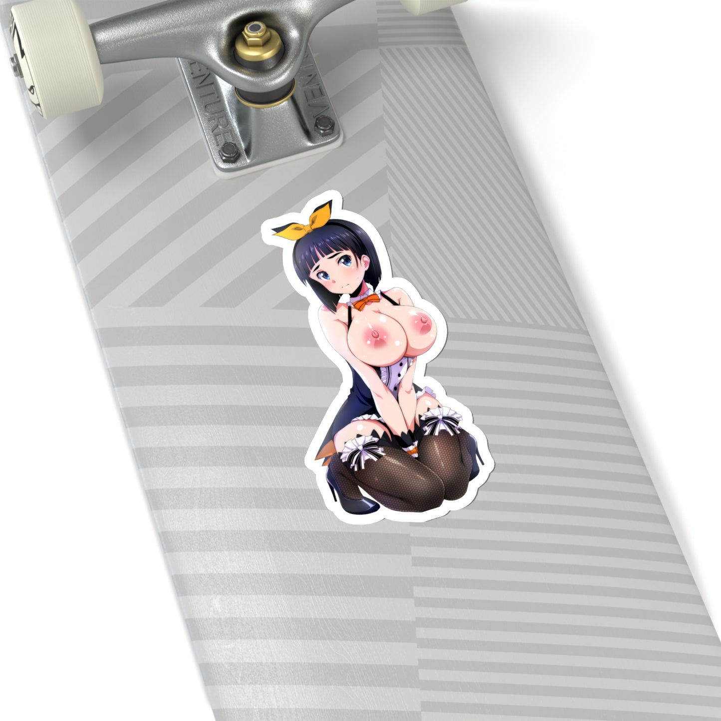 Lewd Leafa Sticker | Kirigaya Suguha | Naked Kirigaya Suguha | Tits | Uncensored Anime | Sword Art Online | Sexy Anime Sticker | Lewd Anime Sticker | Otaku | Waifu