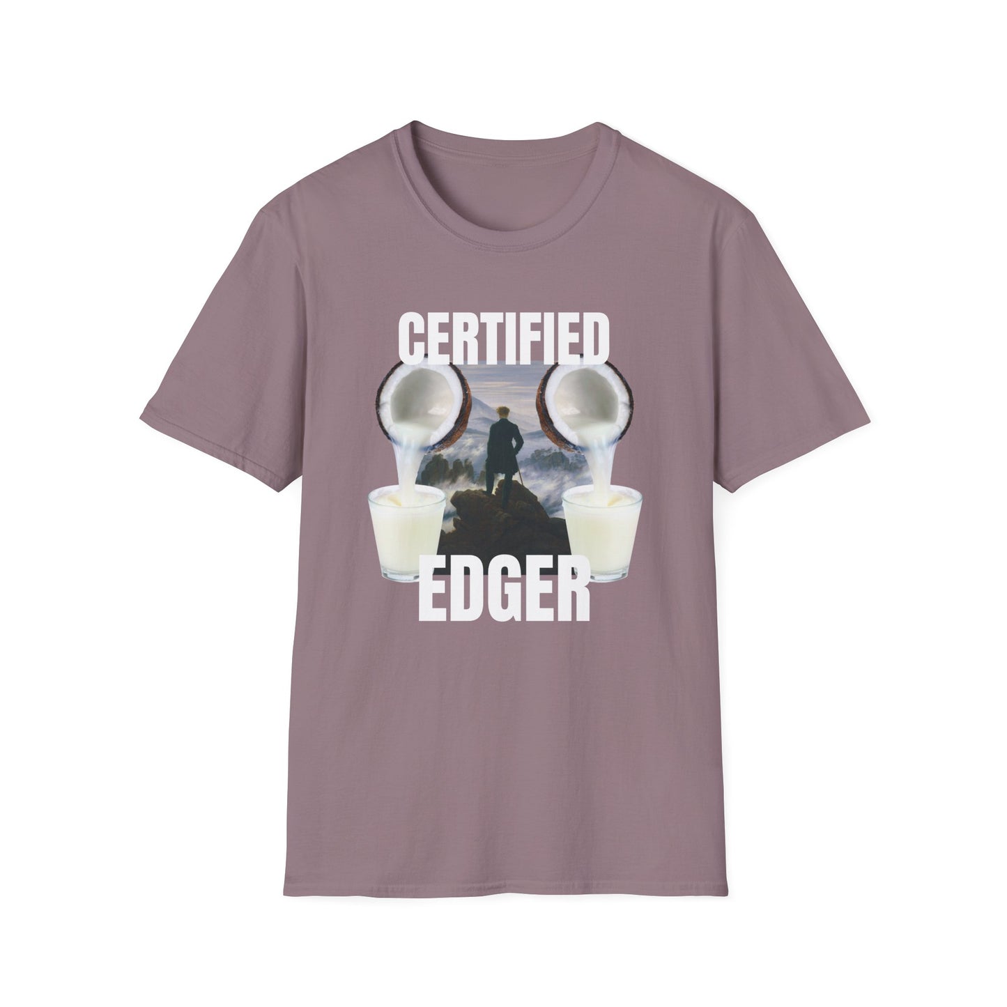 Certified Edger T-Shirt, Funny  T-Shirt, No Nut November