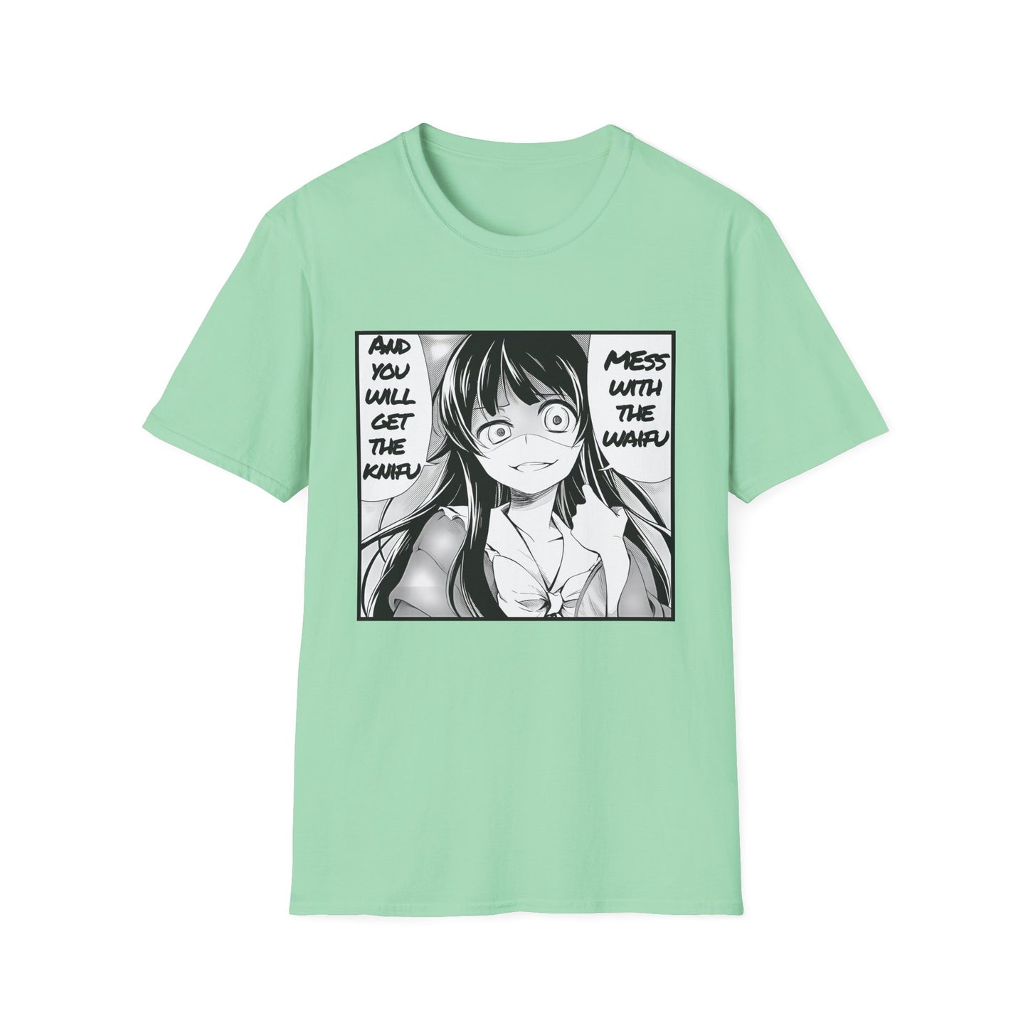 Don't Mess With Waifu T-Shirt | Anime T-Shirt | Anime Merch | Funny Anime Shirt | Otaku | Weeb | Funny