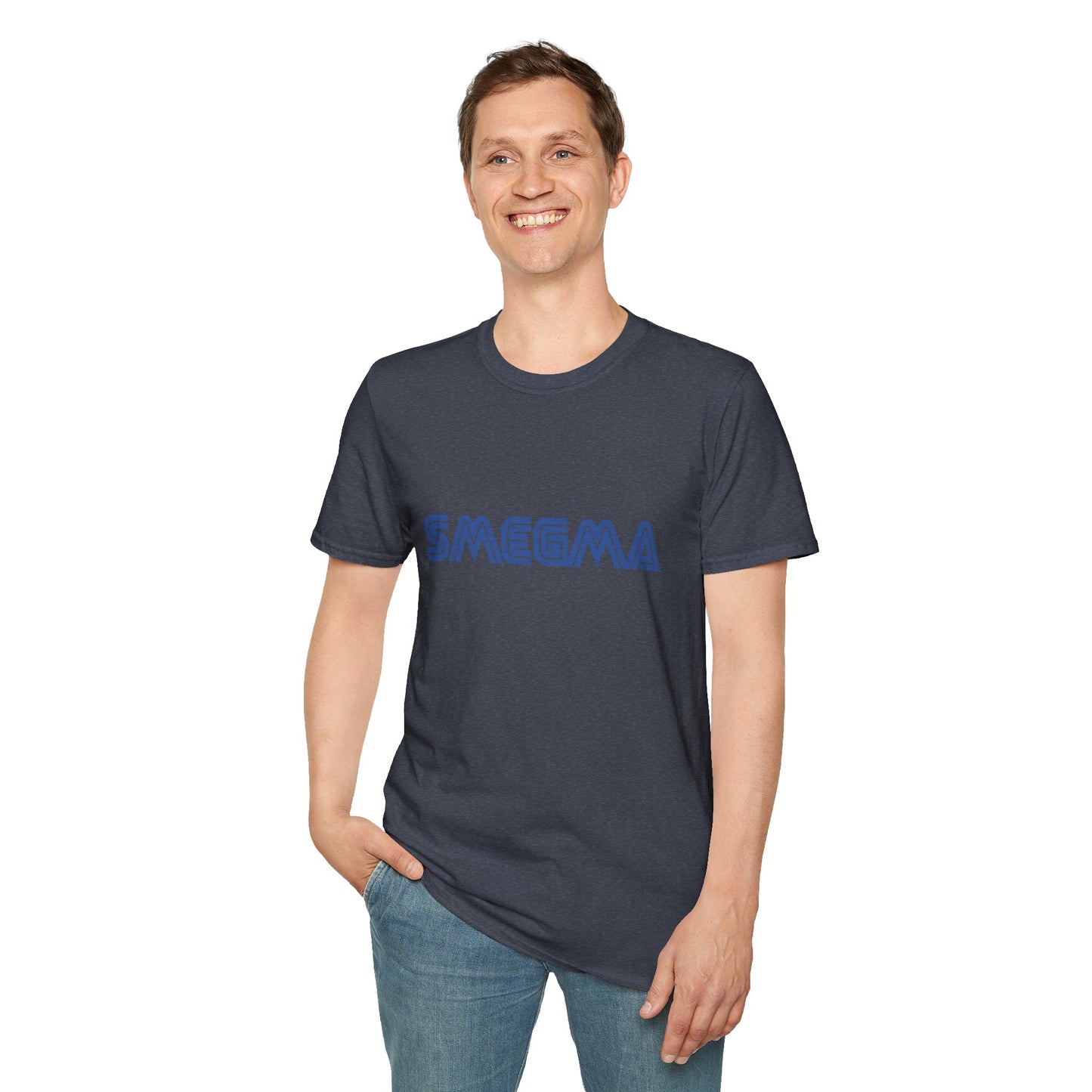 SMEGMA T-Shirt | Funny | Minimalism | Logo | Retro Gamer