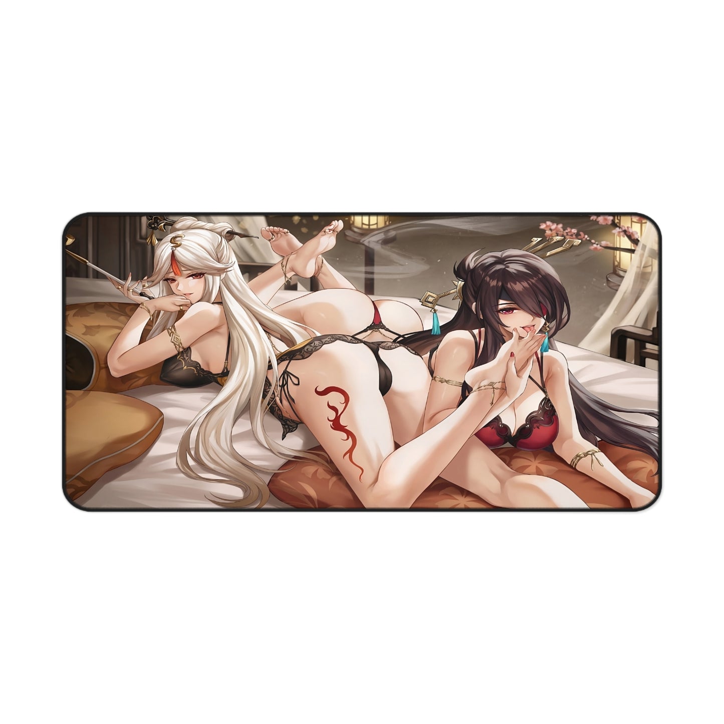 Lewd Mouse Pad | Sucking Toes | Genshin Impact | Ecchi | Waifu | Otaku | Weeb | Foot Fetish | Feet Fetish | Feet | Foot