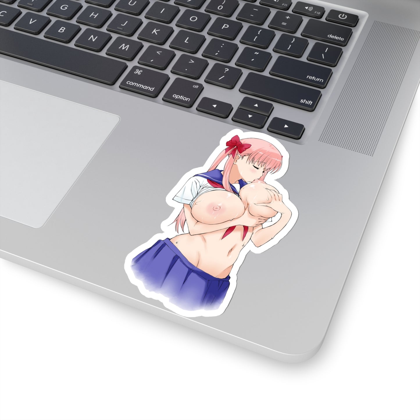 Lewd Nodoka Haramura Sticker | Sucking Own Nipple | Lewd Anime Sticker | Saki | Big Boobs | Tits | Otaku | Waifu | Uncensored Anime | Sexy Anime Sticker | Ginger | Red Hair | Red Head