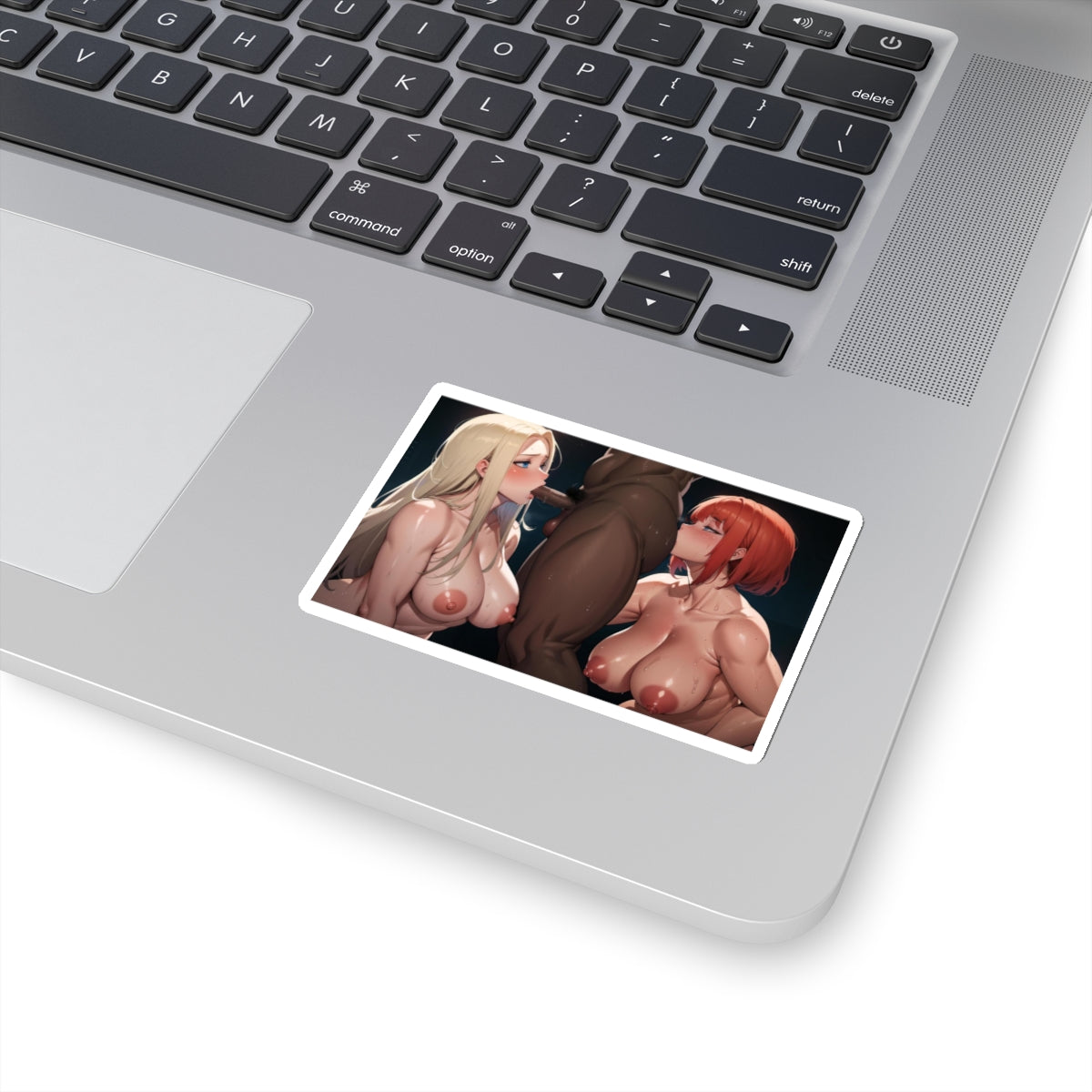 Sexy Anime Sticker | Rim Job | Blowjob | Thresome | Blond | Ginger | Lewd Anime Sticker | Hentai Sticker