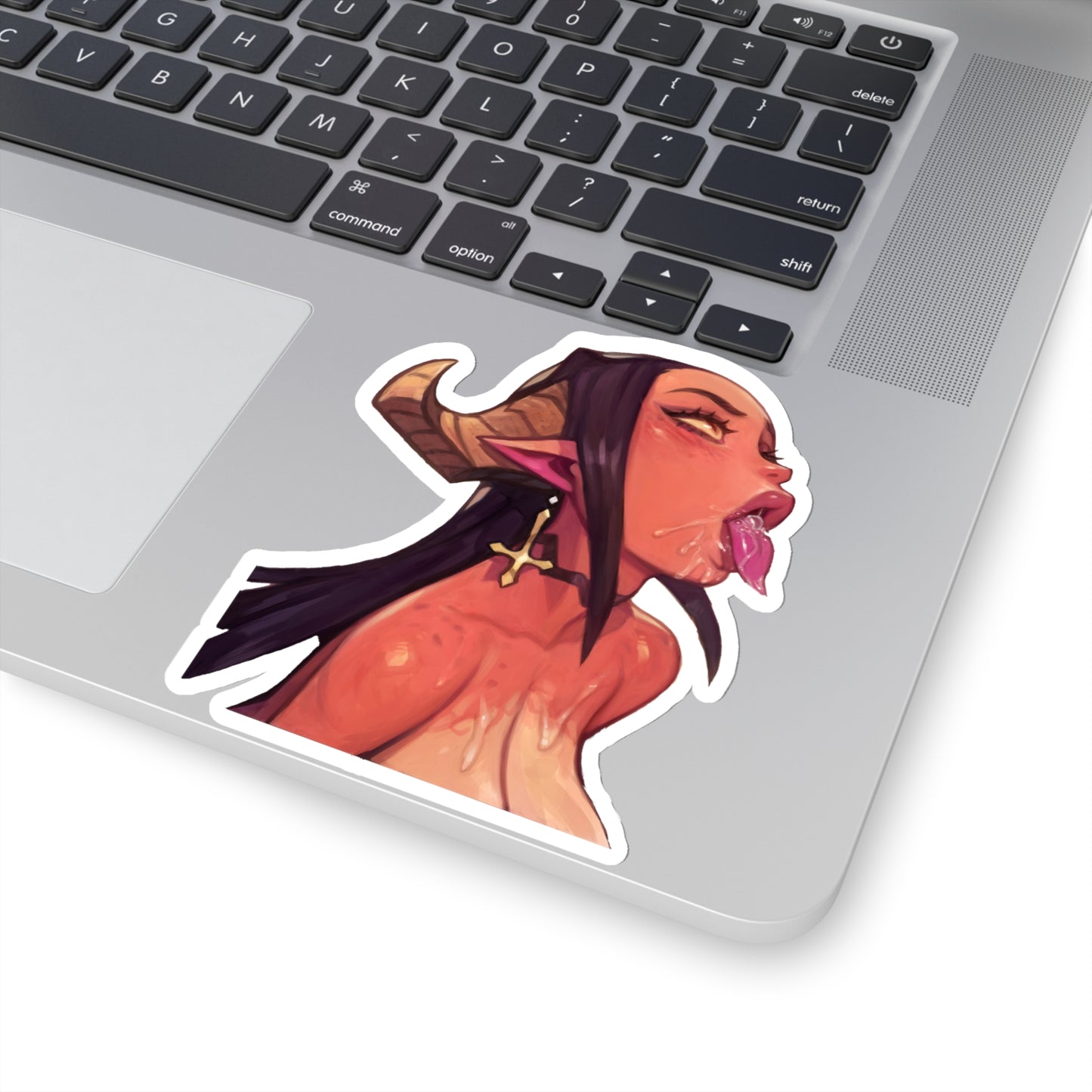 Lewd Succubus Sticker | Sexy Demon | Tounge Out | Sexy Anime Sticker | Lewd Anime Sticker | Otaku | Waifu