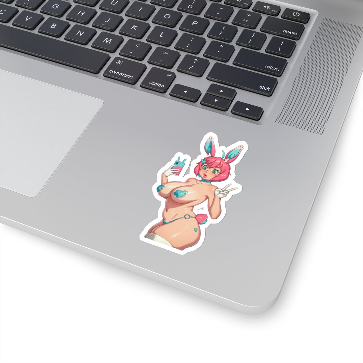 Lewd Anime Sticker | Sexy Bunny | Waifu Sticker | Sexy Anime Sticker | Lewd Anime Sticker | Otaku | Waifu | Tits | Bunny Costume | Furry