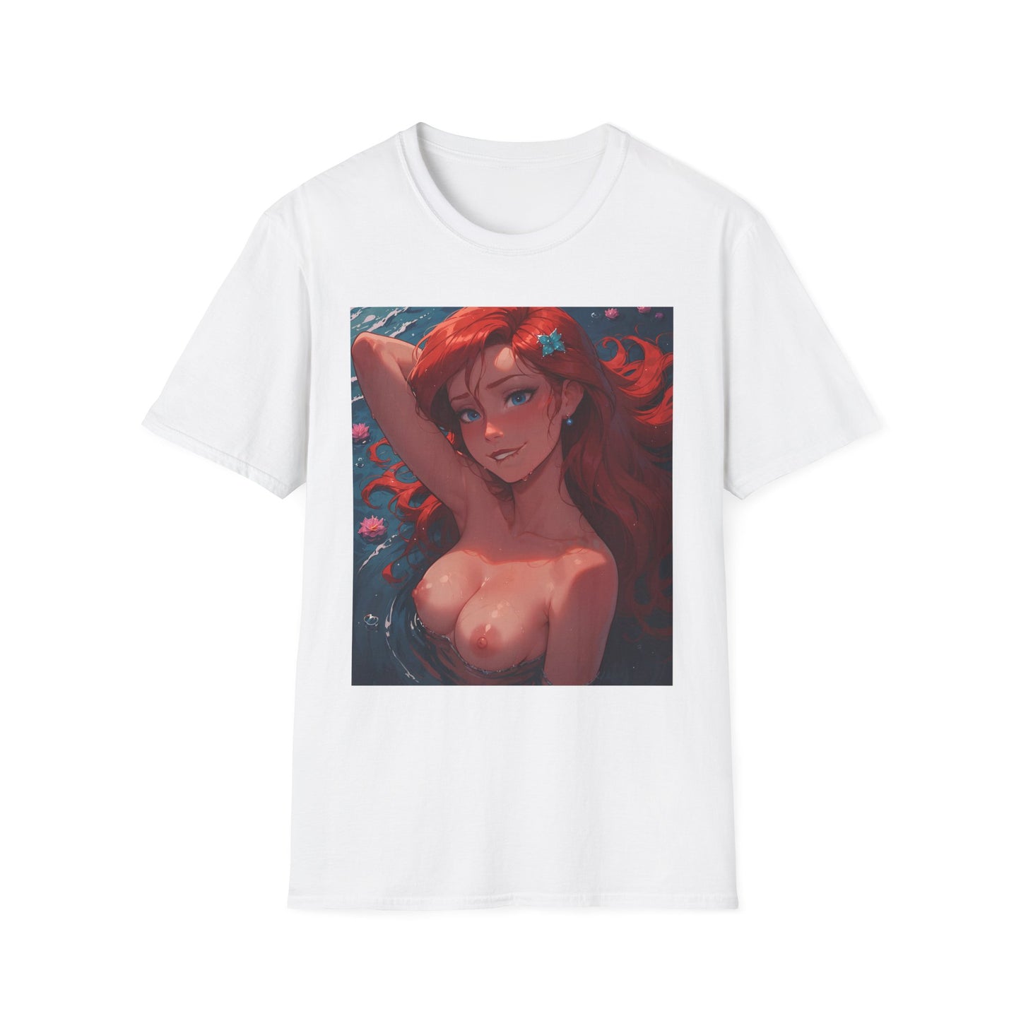 Nude Mermaid T-Shirt | Sexy Anime Girl | Hentai | NSFW | Lewd