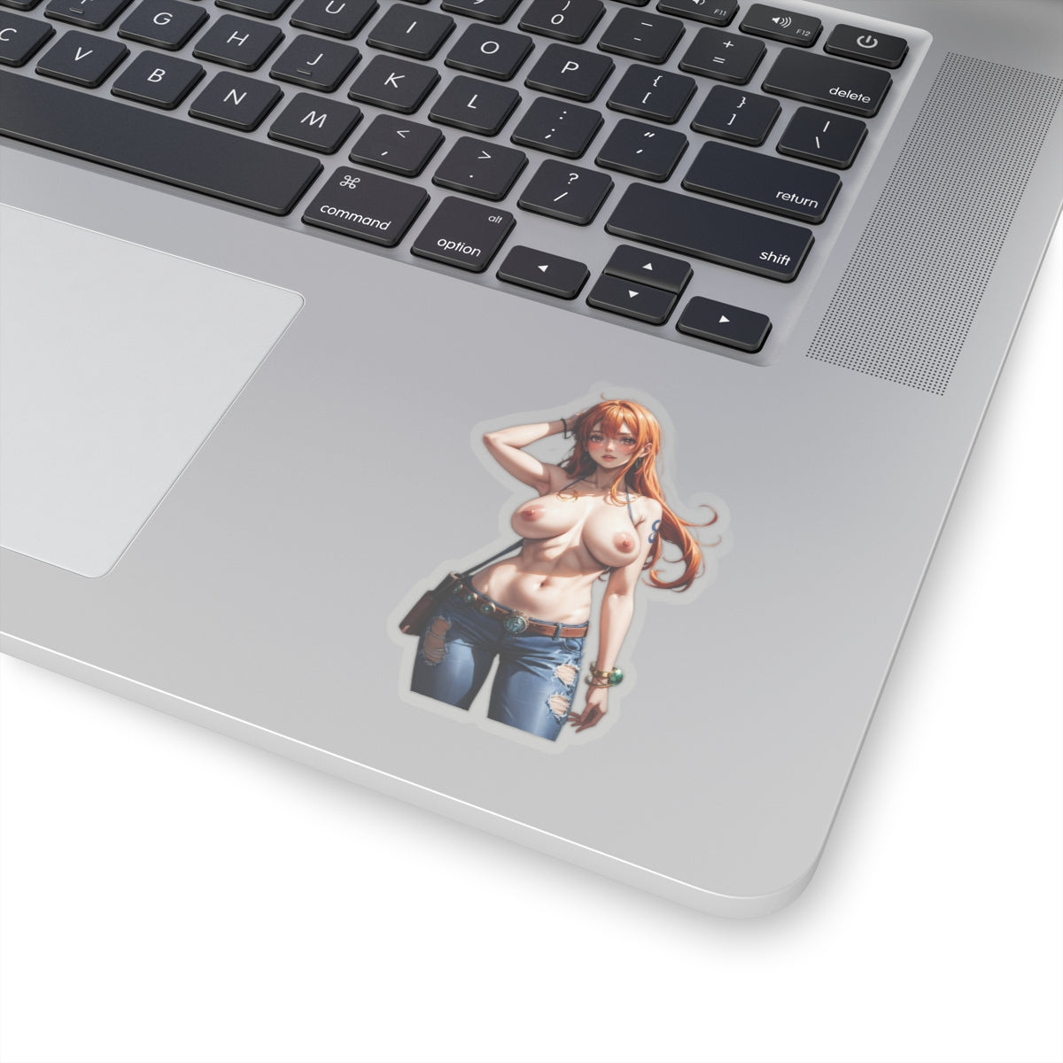 Sexy Anime Sticker | Nami | Lewd Anime Sticker | Lewd Sticker | Sexy Waifu Sticker | Nude Anime Girl | FairyAI | Ginger | Red Hair