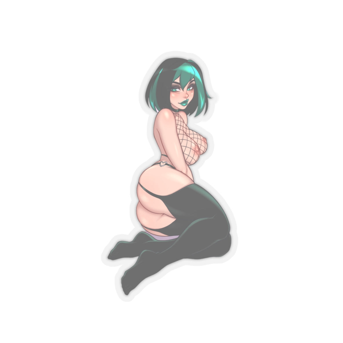 Sexy Anime Sticker | Gwen | Lewd Anime Sticker | Lewd Sticker | Sexy Waifu Sticker | Emo Girl | Hentai Sticker