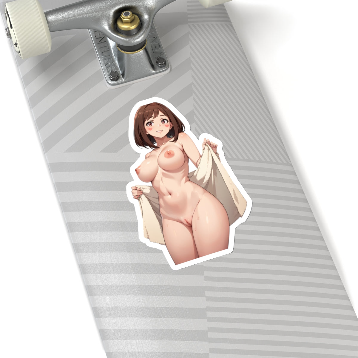 Sexy Anime Sticker | Ochaco Uraraka | Lewd Anime Sticker | Lewd Sticker | Sexy Waifu Sticker | MHA | Towel | SAMSARA_AI