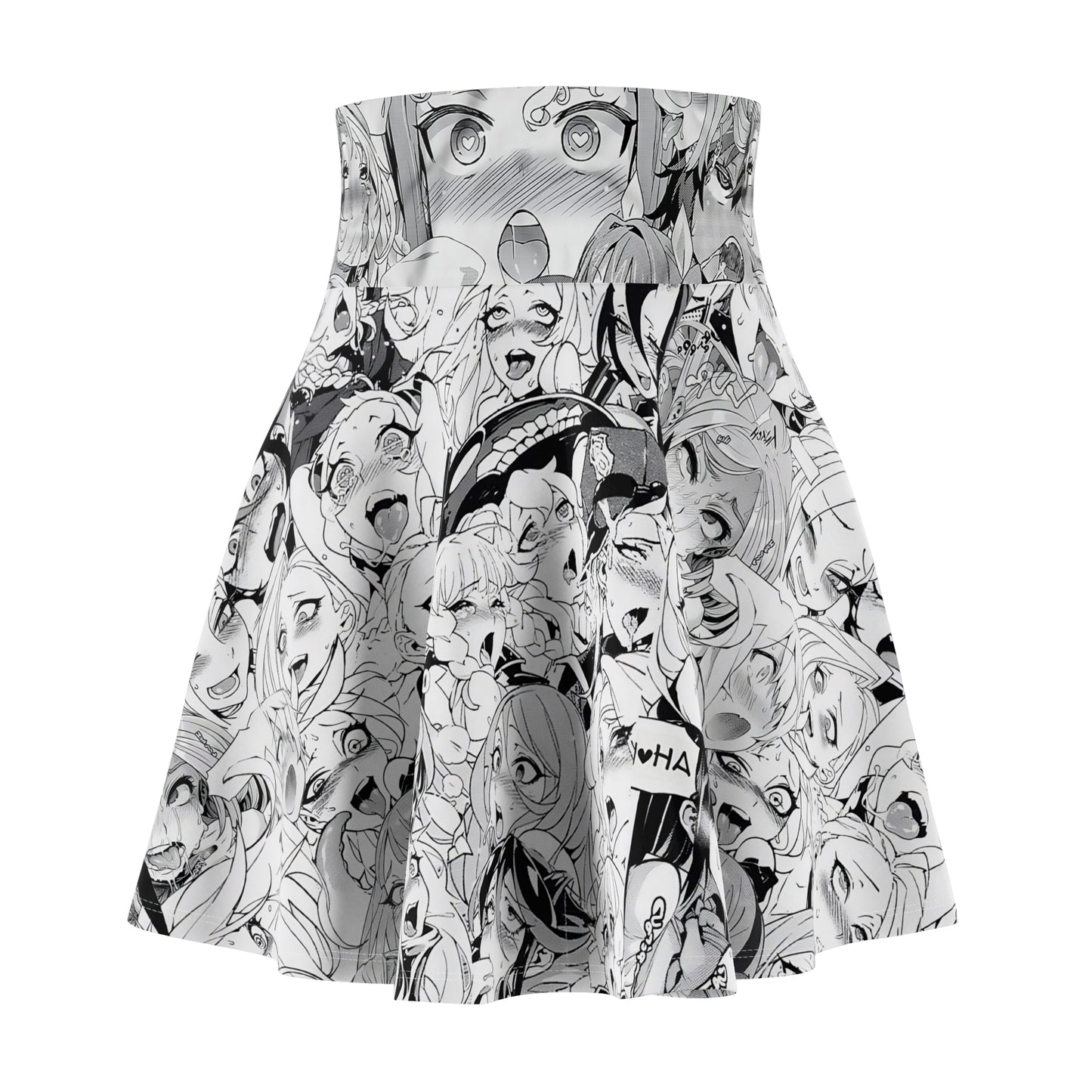 Ahegao Skirt | Ahegao Skater Skirt | Lewd Skirt | Ahegao Face | Waifu