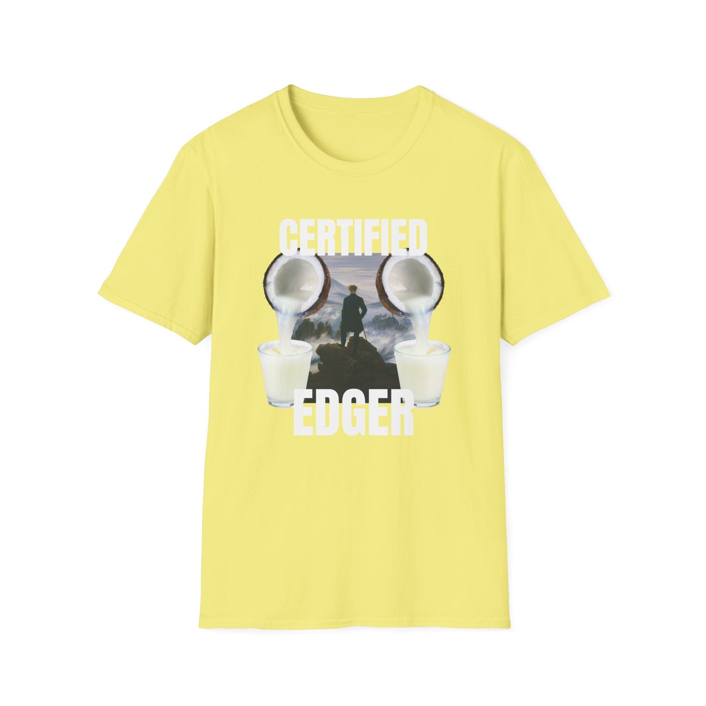 Certified Edger T-Shirt, Funny  T-Shirt, No Nut November