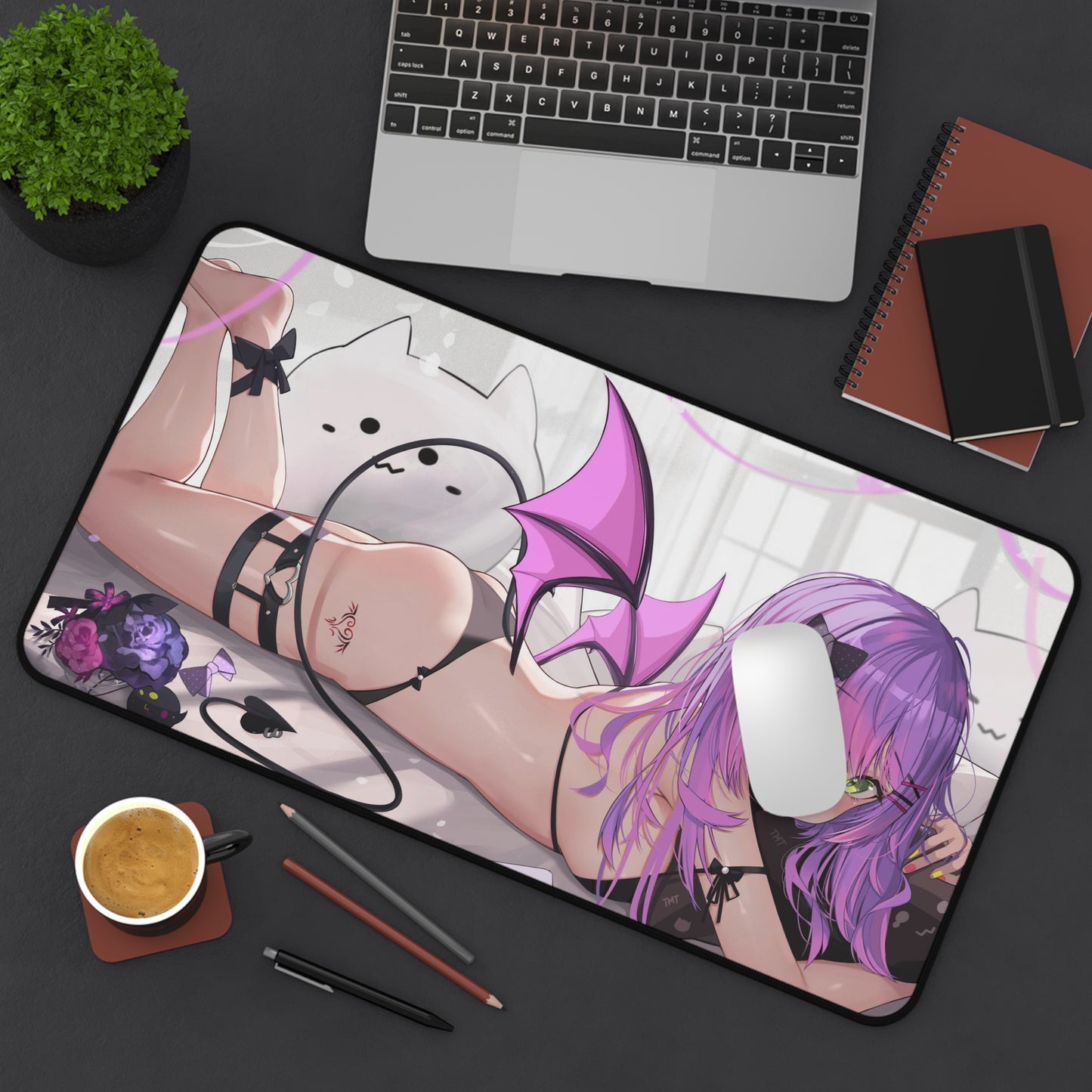 Sexy Anime Mouse Pad | Tokoyami Towa | Vtuber | Hololive | Naughty Succubus Girl | Hot Anime Girl | Sexy Demon Girl | Ecchi | Waifu | Ahegao | Sexy Playmat | Erotic