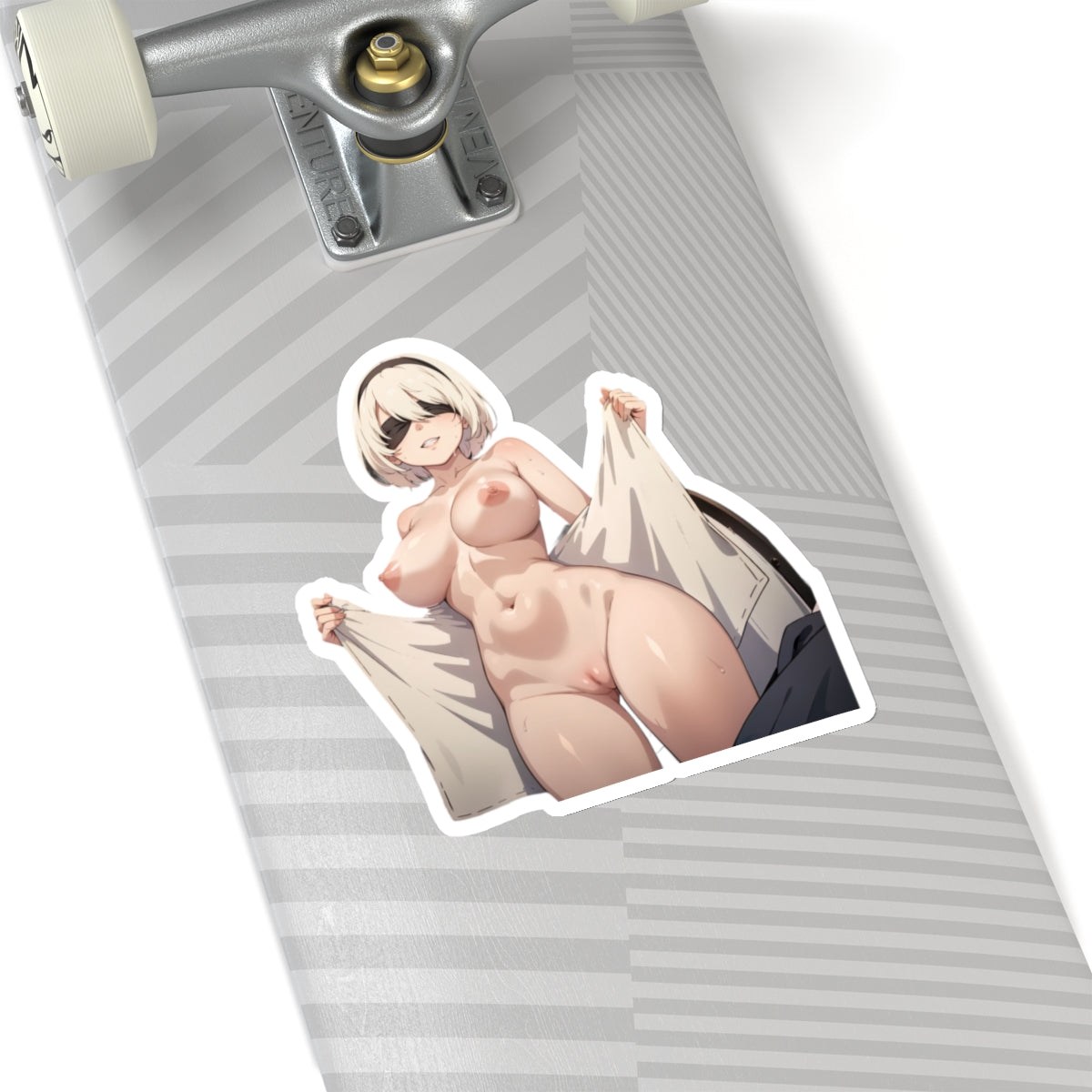 Sexy Anime Sticker | 2b | Lewd Anime Sticker | Lewd Sticker | Sexy Waifu Sticker | Towel | SAMSARA_AI