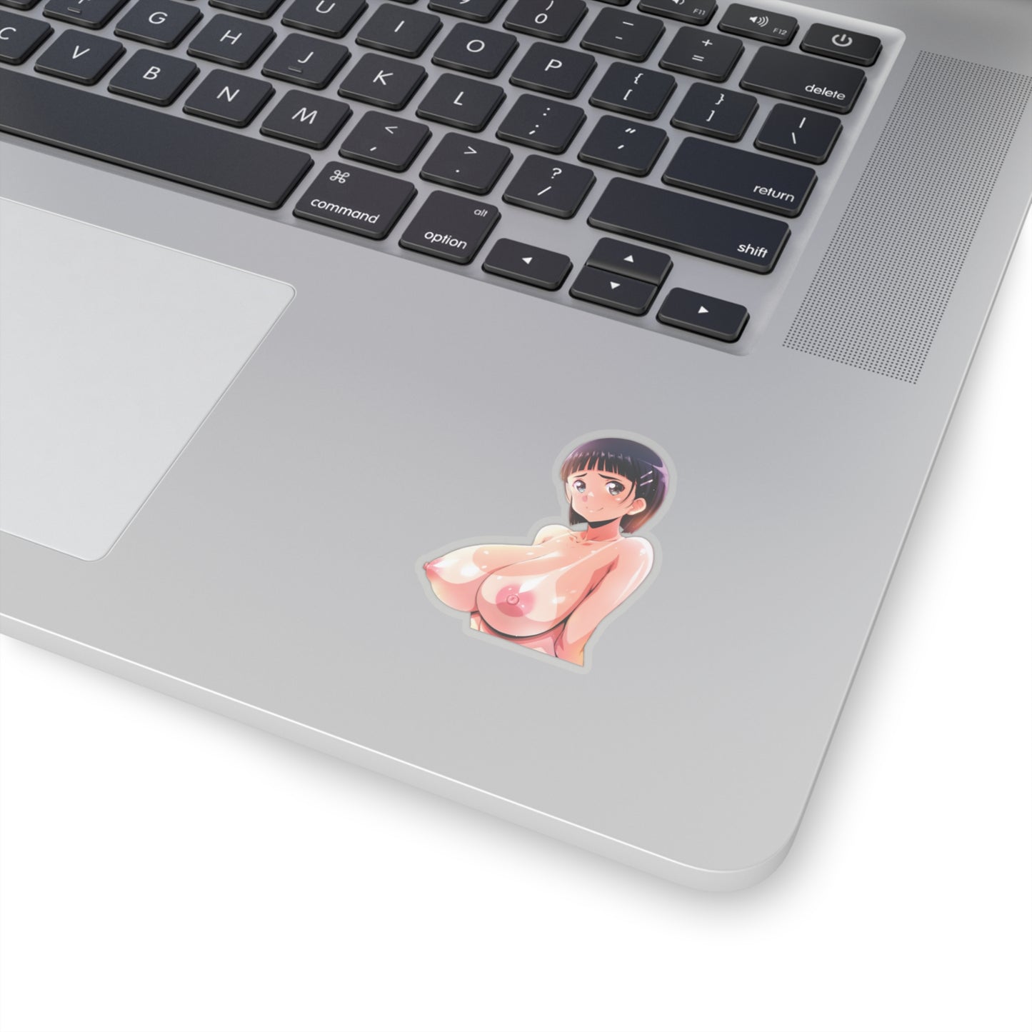 Lewd Leafa Sticker | Huge Tits | Kirigaya Suguha | Big Boobs | Tits | Boobs | Kiss-Cut Sticker | Sword Art Online Sticker | Uncensored Anime | Sexy Anime Sticker | Lewd Anime Sticker | Otaku | Waifu | Short Hair