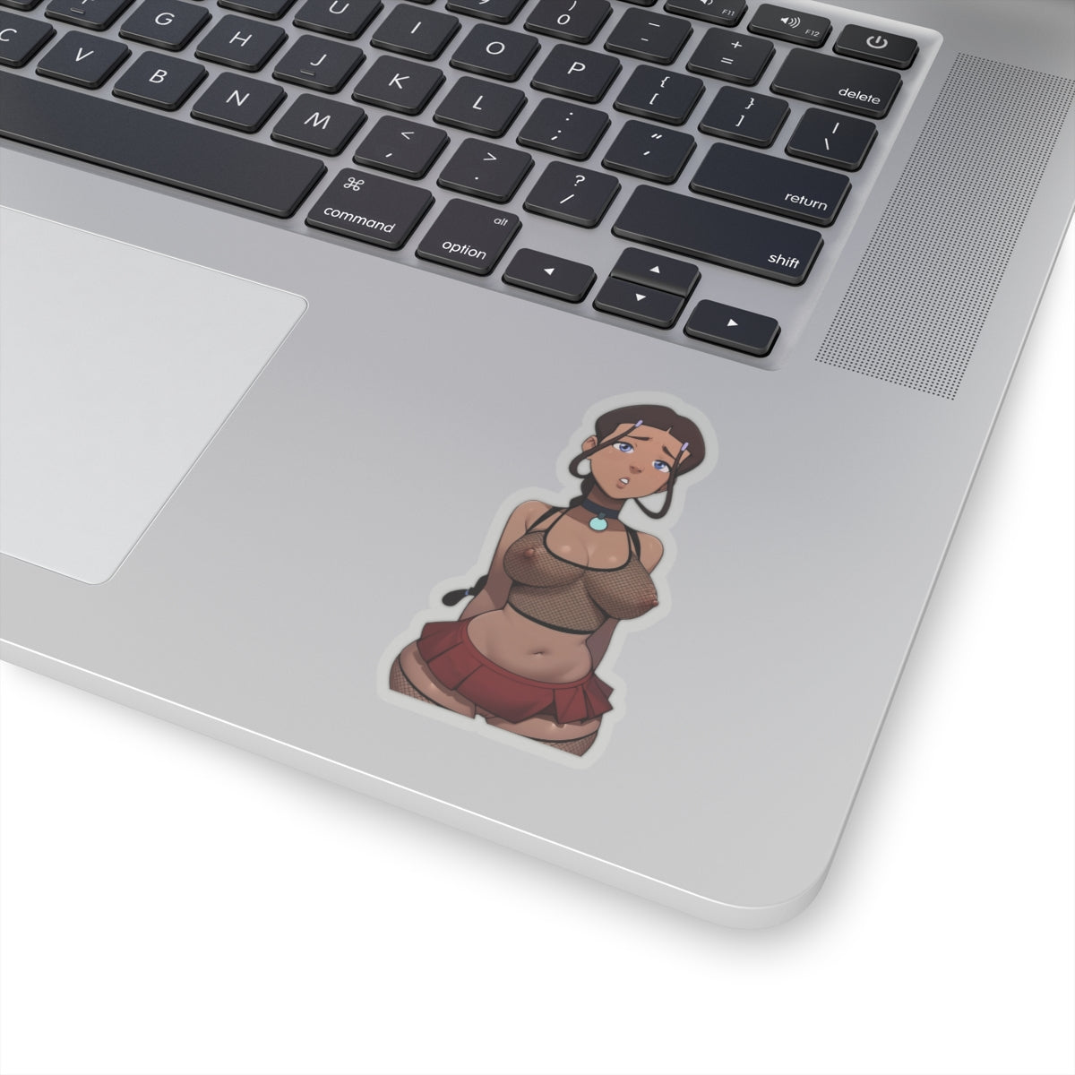 Waifu Sticker | Hentai Girls Sticker | Ebony | Brown Skin