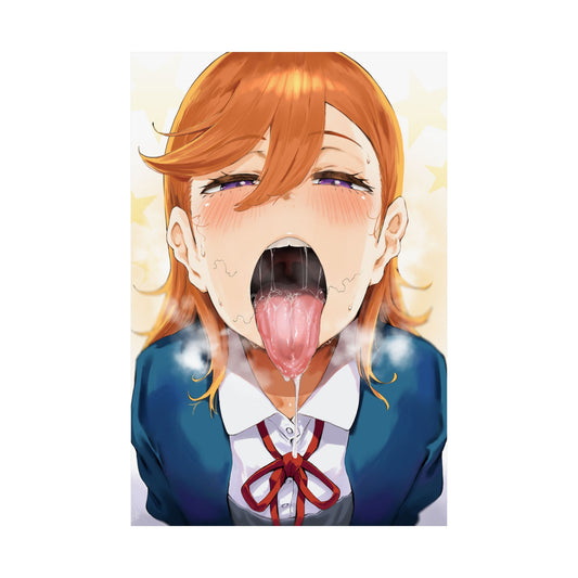 Lewd Waifu Poster | Blowjob