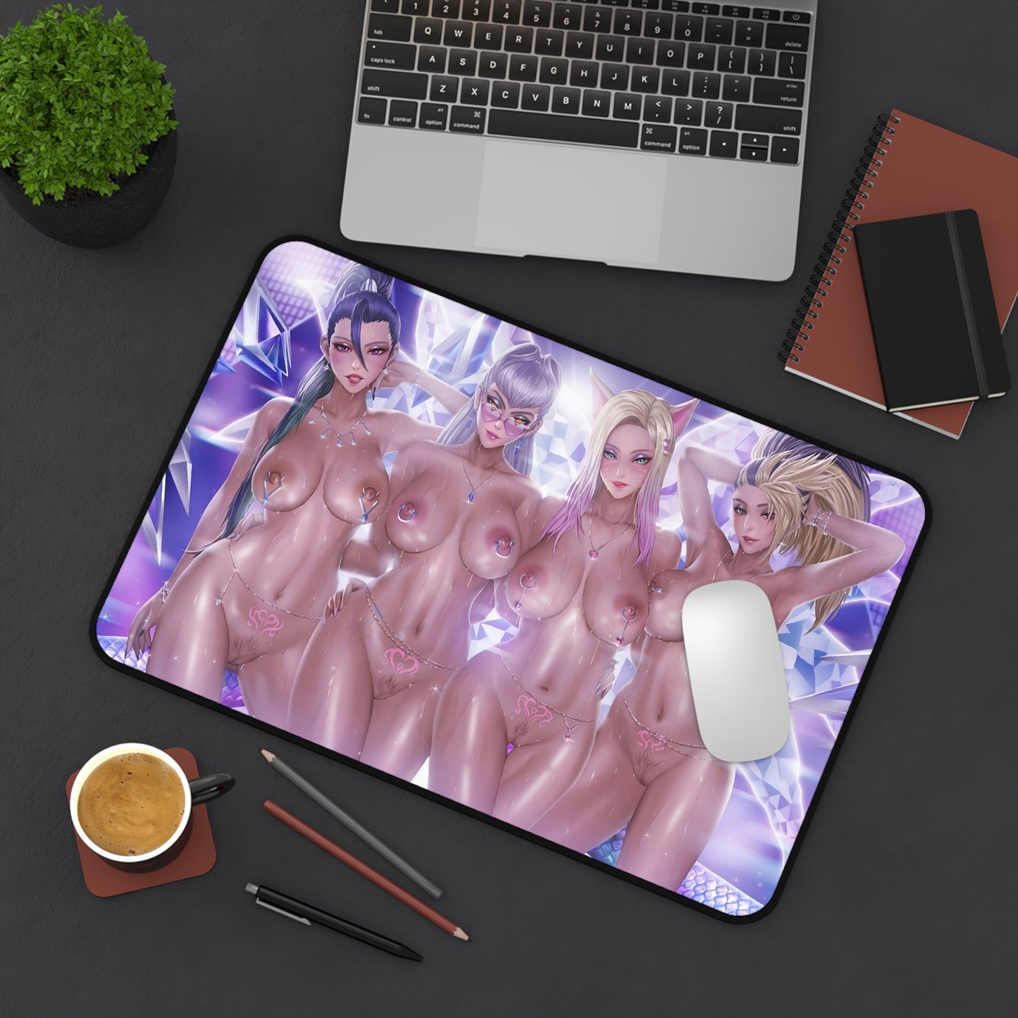 Lewd Mouse Pad | League of Legends | Naked Waifus | Tits | LOL | NSFW | Pussy | Uncensored Mousepad | Harem | Ecchi | Waifu | Ahegao | Sexy Playmat | Erotic