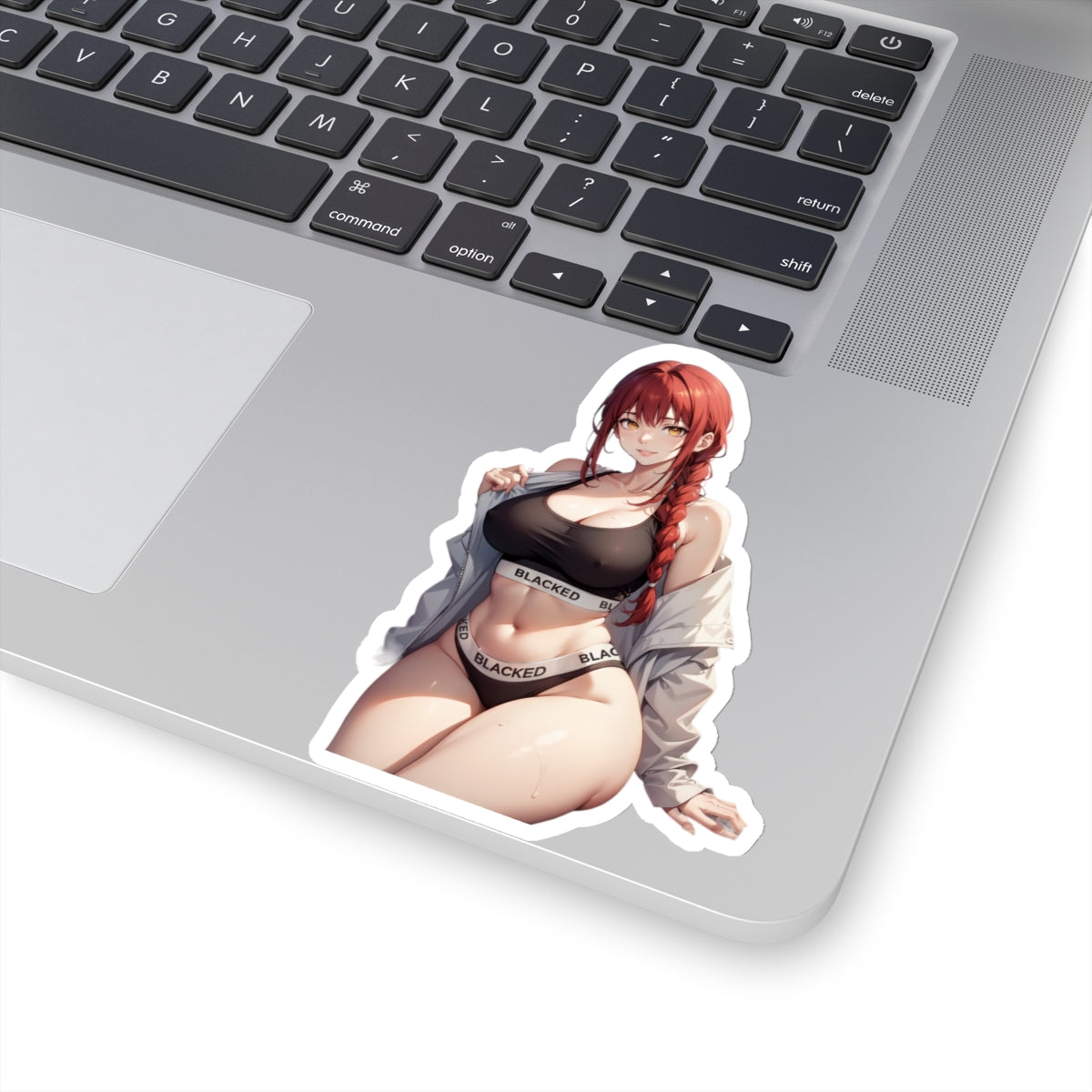 Sexy Anime Sticker | Makima | Lewd Anime Sticker | Lewd Sticker | Sexy Waifu Sticker | Blacked | SAMSARA_AI