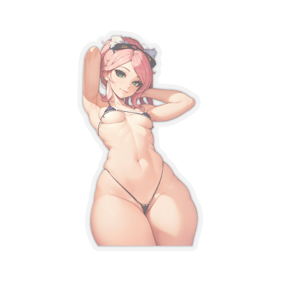 Sexy Streamer | E-Girl | Sexy Waifu | Sexy Anime Sticker | Lewd Anime Sticker | Otaku | Waifu | Waifu Sticker