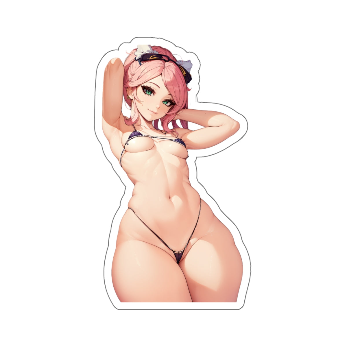 Sexy Streamer | E-Girl | Sexy Waifu | Sexy Anime Sticker | Lewd Anime Sticker | Otaku | Waifu | Waifu Sticker