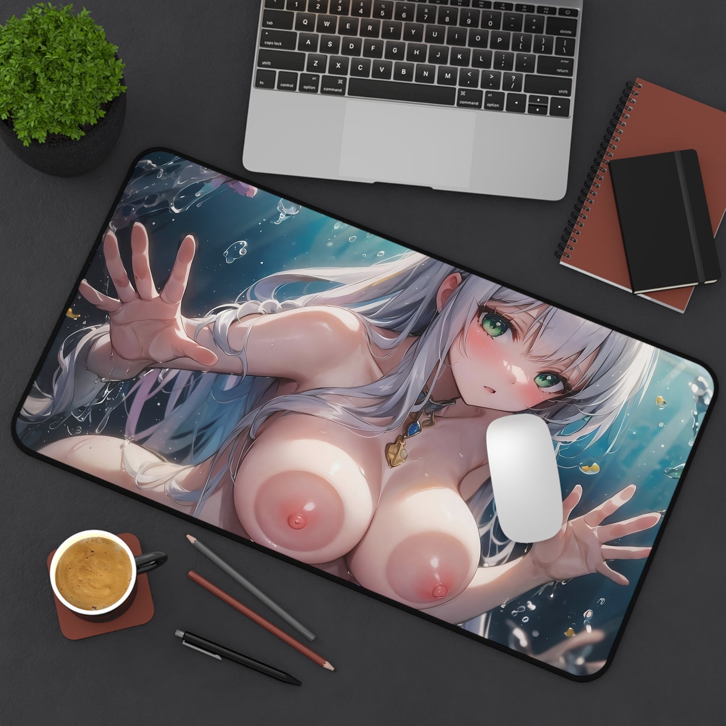 Lewd Mouse Pad | Under Water | NSFW | Boobs Pressed | Naked Anime Girl | Ecchi | Waifu | Otaku | Naked Tits | Nude Tits | Beautiful | Ecchi | Waifu | Ahegao | Sexy Playmat | Erotic