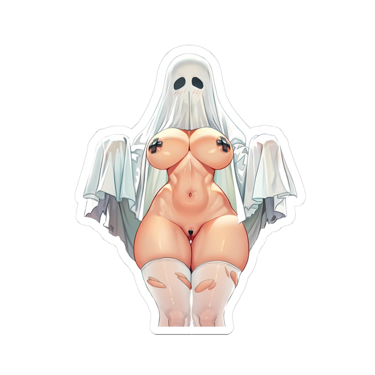 Waifu Sticker | Hentai Girls Sticker | Ghost