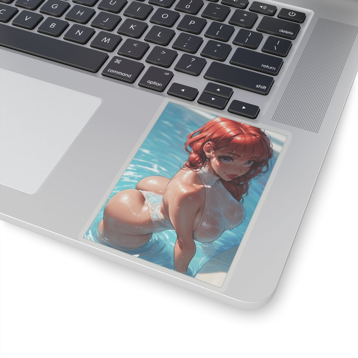 Sexy Ginger Waifu Sticker | Redhead | Ass