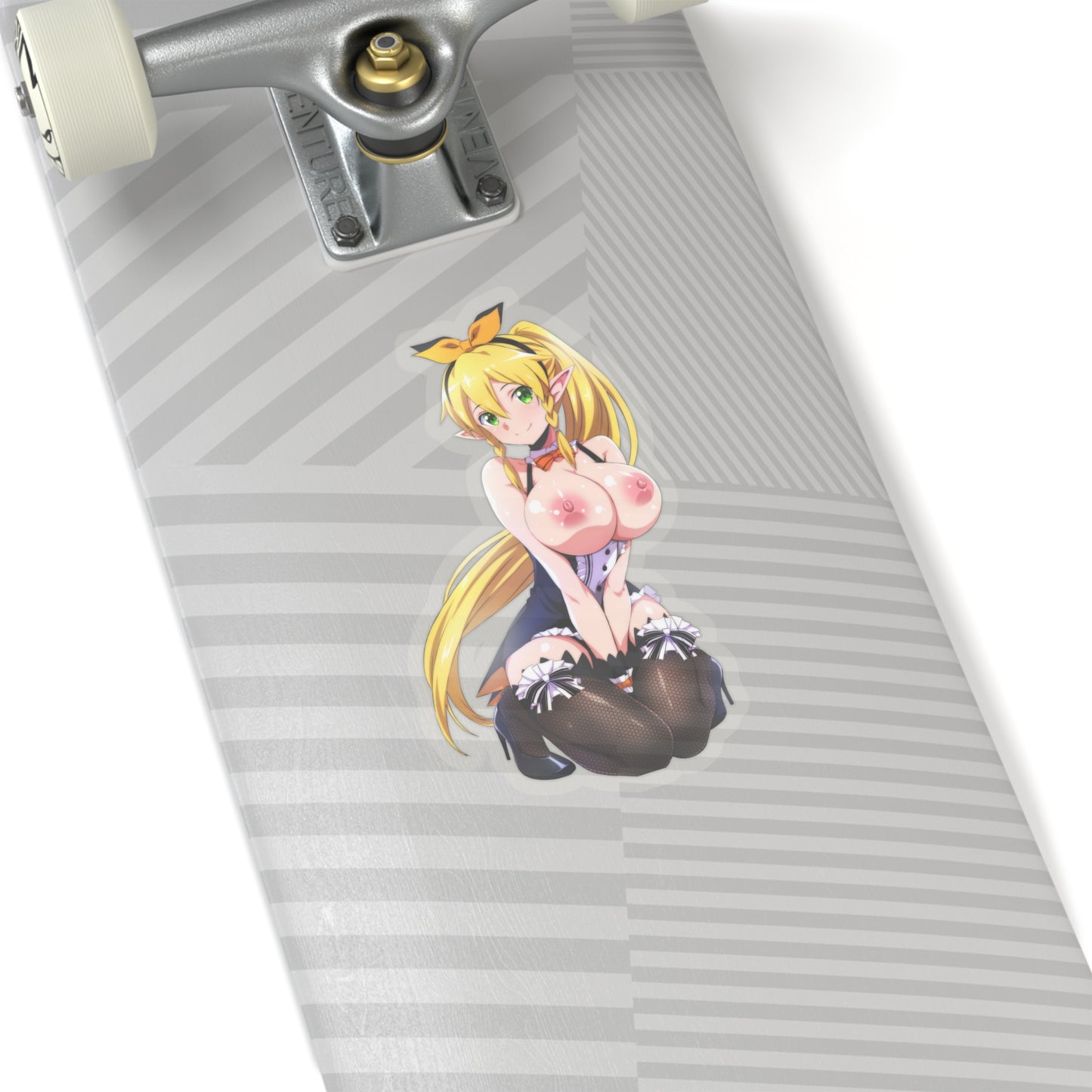 Lewd Leafa Sticker | Kirigaya Suguha | Naked Kirigaya Suguha | Tits | Uncensored Anime | Sword Art Online | Sexy Anime Sticker | Lewd Anime Sticker | Otaku | Waifu