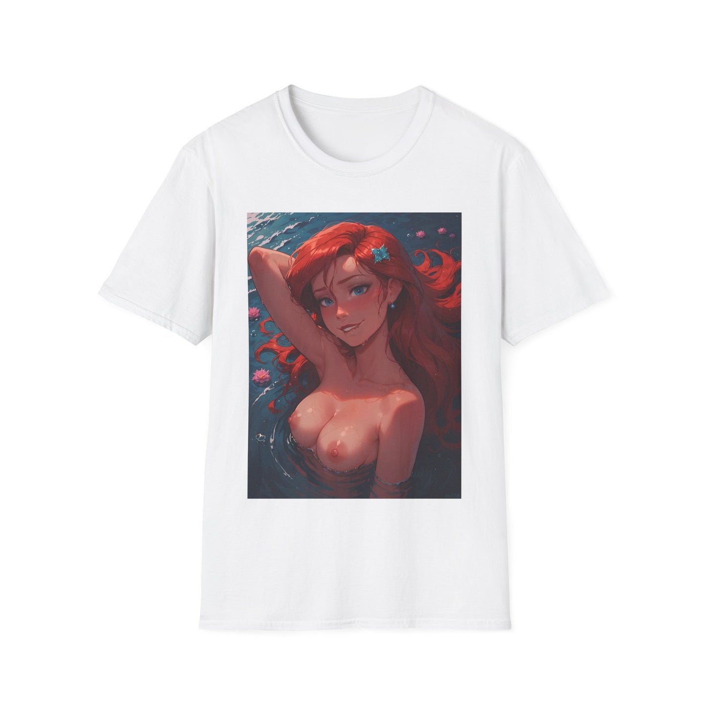 Nude Mermaid T-Shirt | Sexy Anime Girl | Hentai | NSFW | Lewd