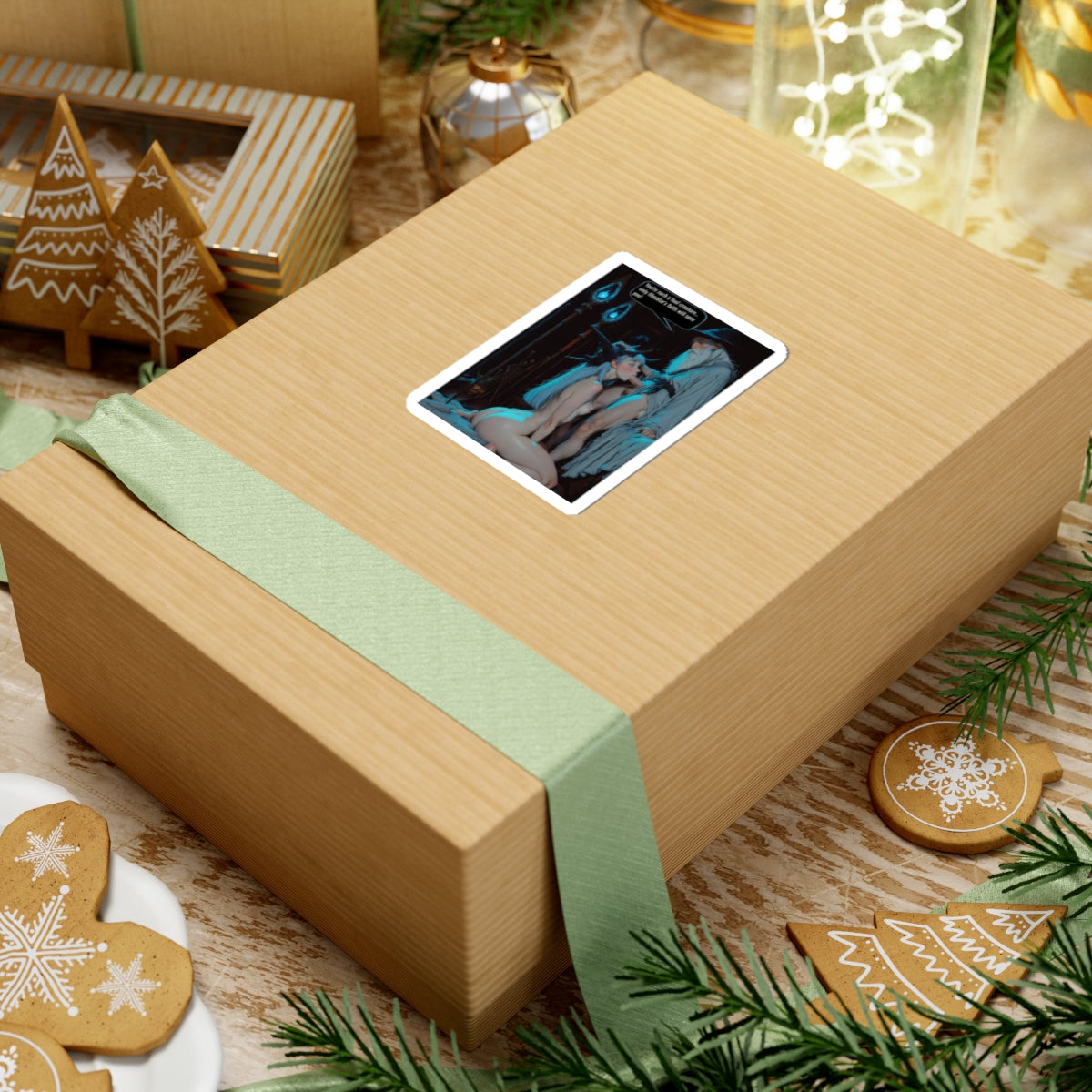 Horny Wizard Sticker | Nude Demon Blowjob | Hentai NSFW Sticker