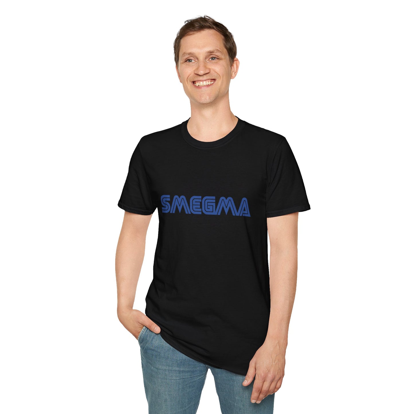 SMEGMA T-Shirt | Funny | Minimalism | Logo | Retro Gamer