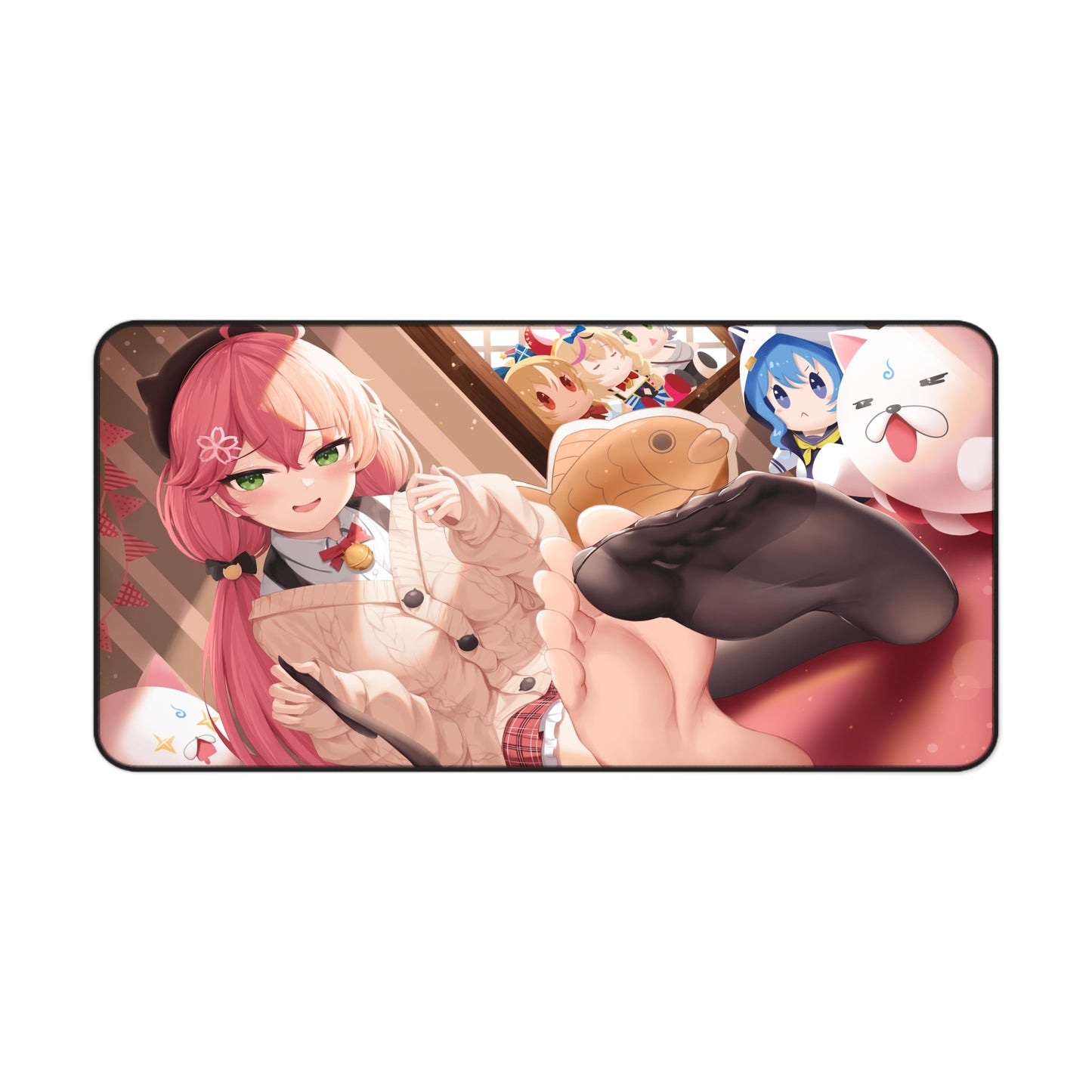 Vtuber Mouse Pad | Hololive | Feet | Foot Fetish | Waifu | Otaku | Red Hair | Ginger | Cute Anime Girl | Ecchi | Waifu | Ahegao | Sexy Playmat | Erotic