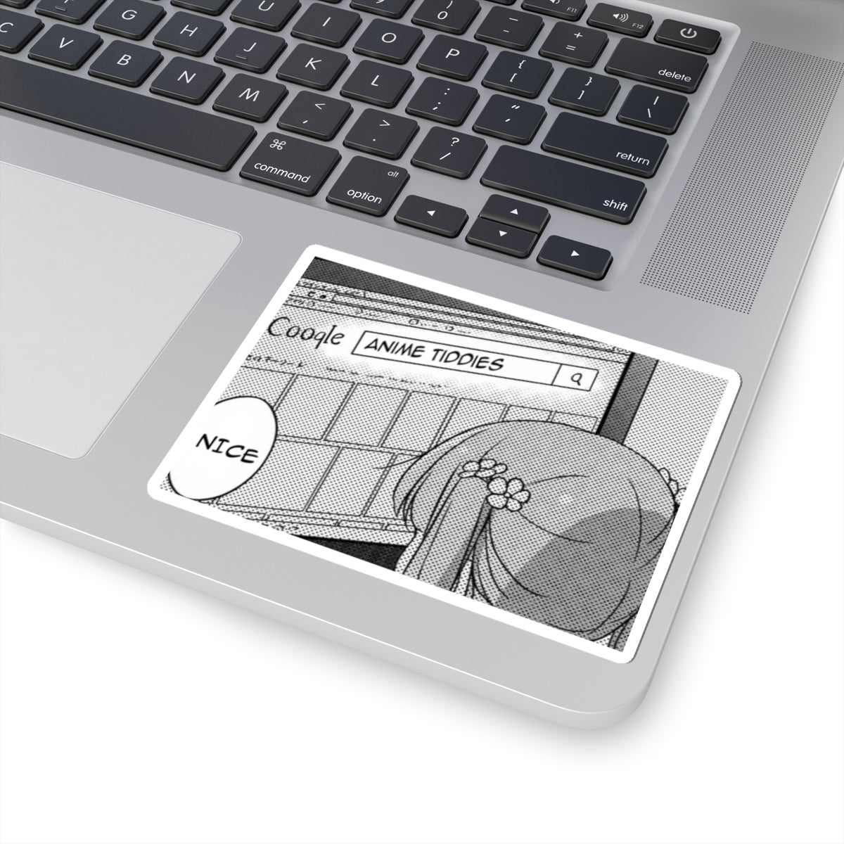 Anime Tiddies Sticker | Funny Meme Sticker