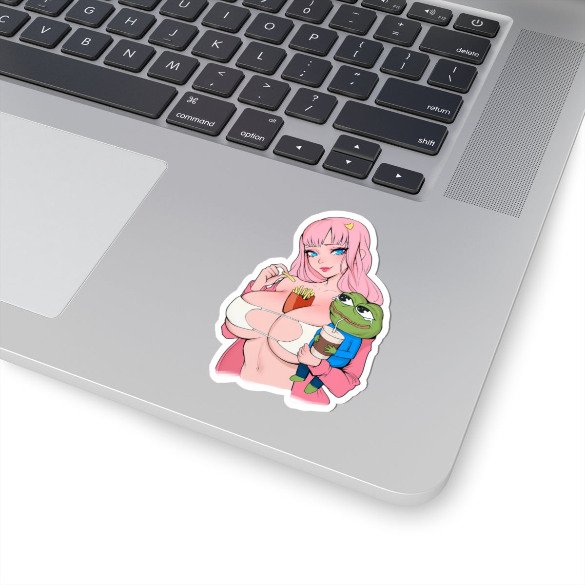 Waifu Sticker | Hentai Girls Sticker | Streamer Girl with frog