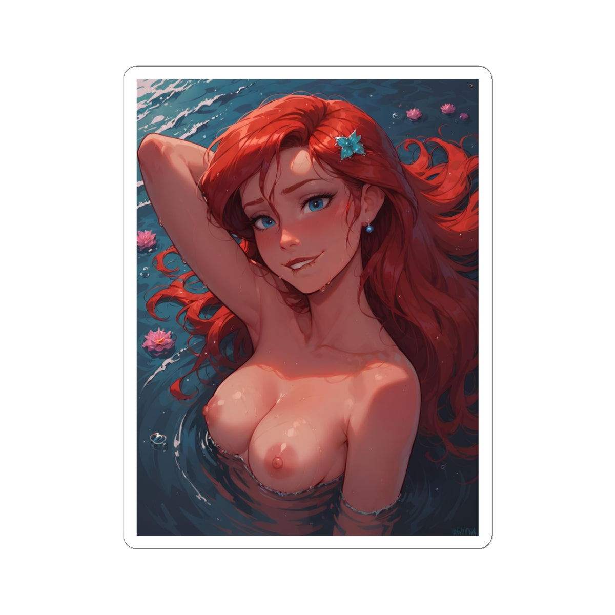 Nude Mermaid Sticker | NSFW | Hentai | Nude Art