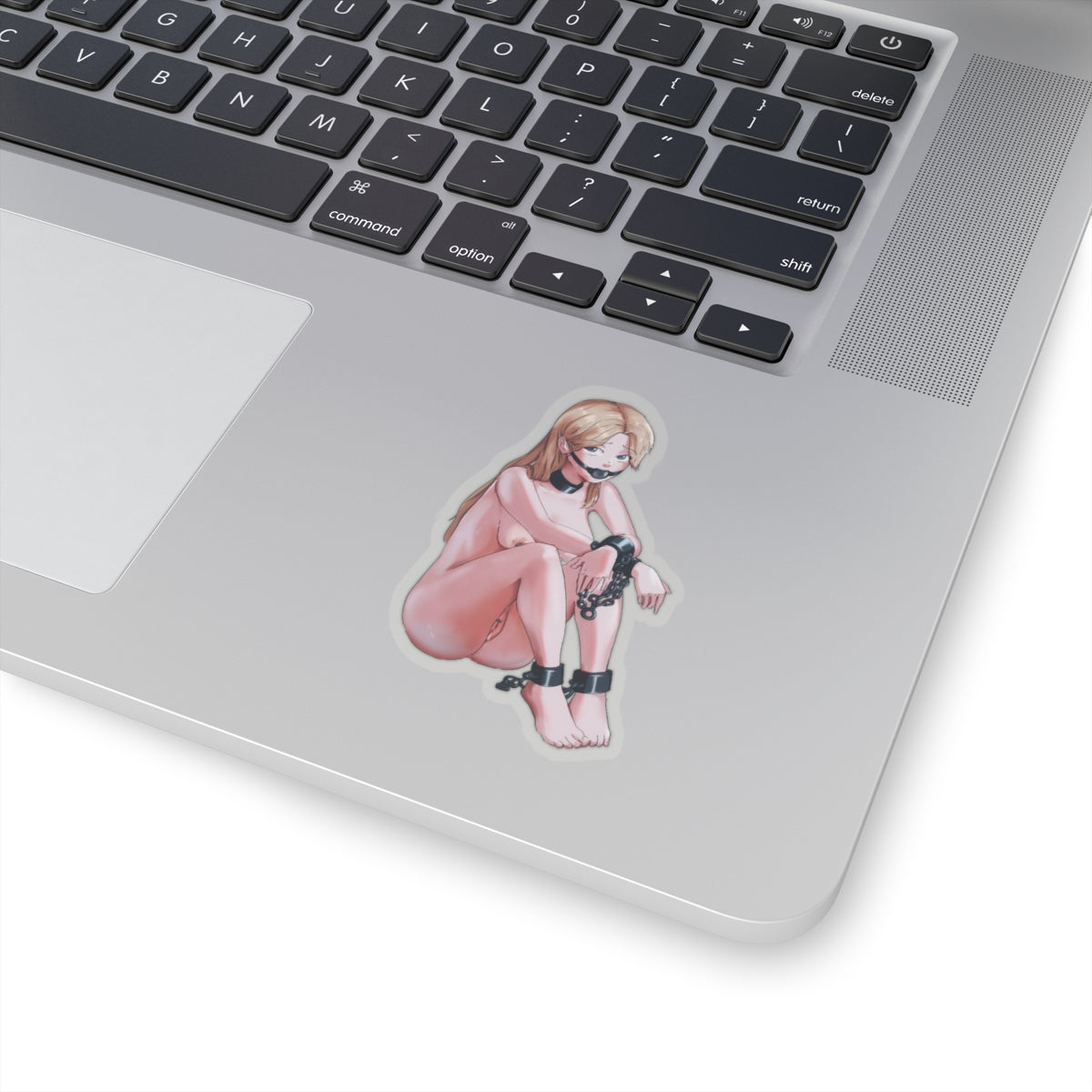 Waifu Sticker | Hentai Girls Sticker | BDSM Chains Gagged