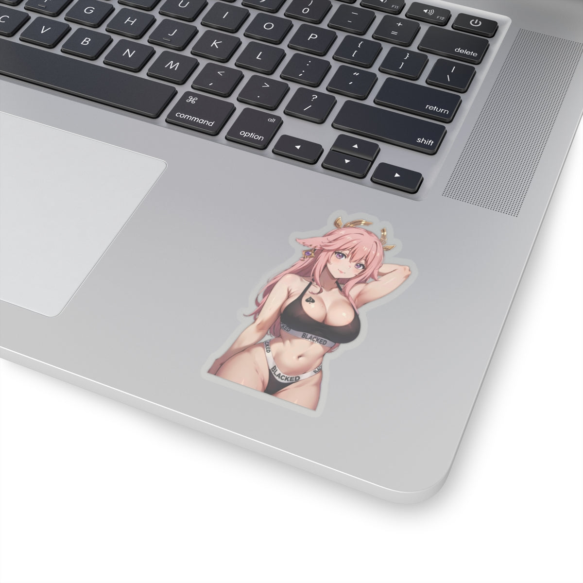 Sexy Anime Sticker | Guuji Yae | Lewd Anime Sticker | Lewd Sticker | Sexy Waifu Sticker | Blacked | Queen of Splades | Black Spade | SAMSARA_AI