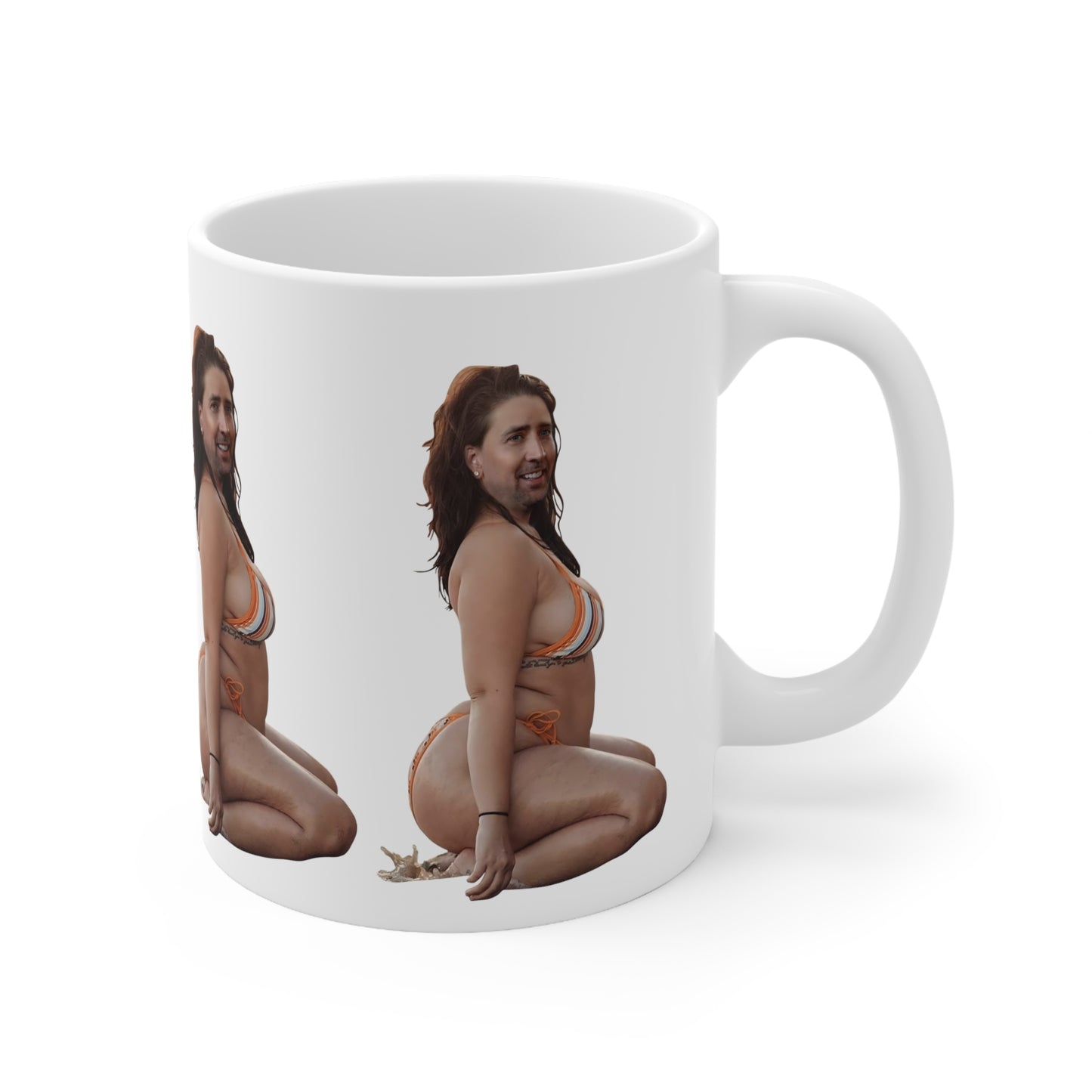 Thiccolas Cage Mug | Cage Meme Mug | Funny Nick Cage Mug | Thiccolas Meme Mug | Funny Meme Mug | Nick Cage Meme Mug