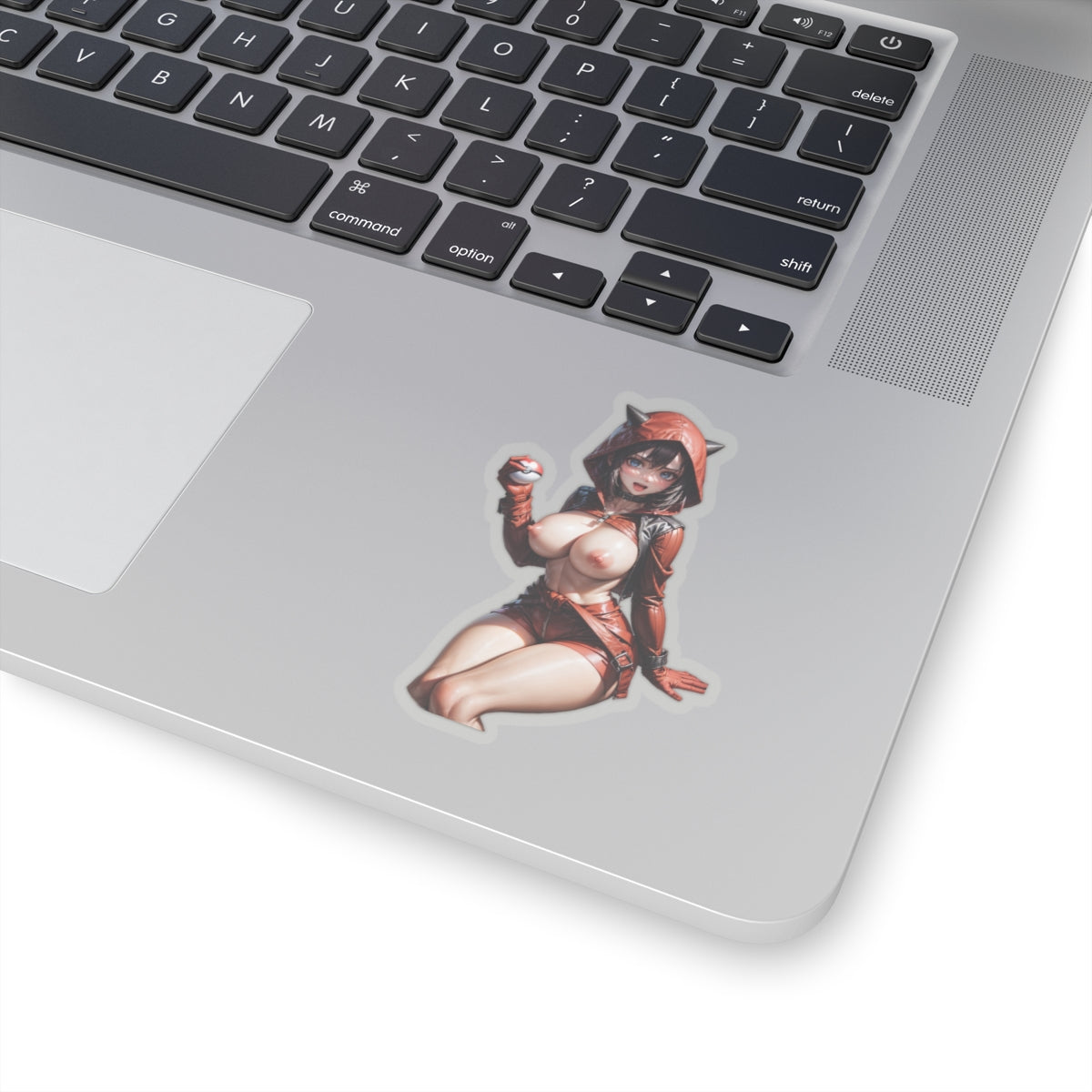 Sexy Anime Sticker | Team Magma Grunt | Lewd Anime Sticker | Lewd Sticker | Sexy Waifu Sticker | Nude Anime Girl | FairyAI