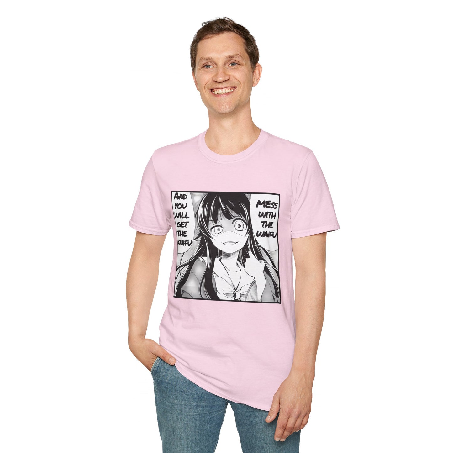 Don't Mess With Waifu T-Shirt | Anime T-Shirt | Anime Merch | Funny Anime Shirt | Otaku | Weeb | Funny