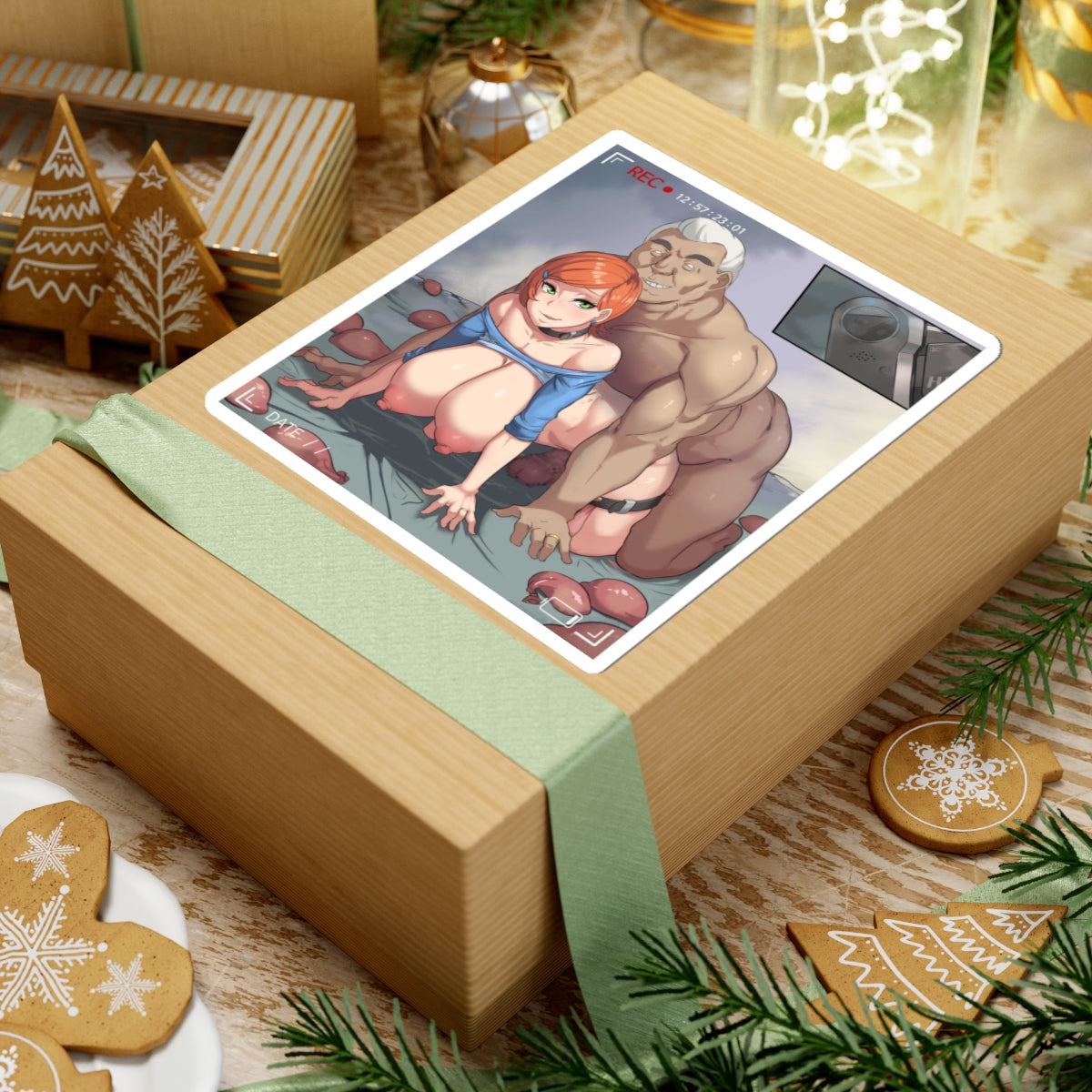 Lewd Recording Session Sticker | Hentai NSFW Sticker